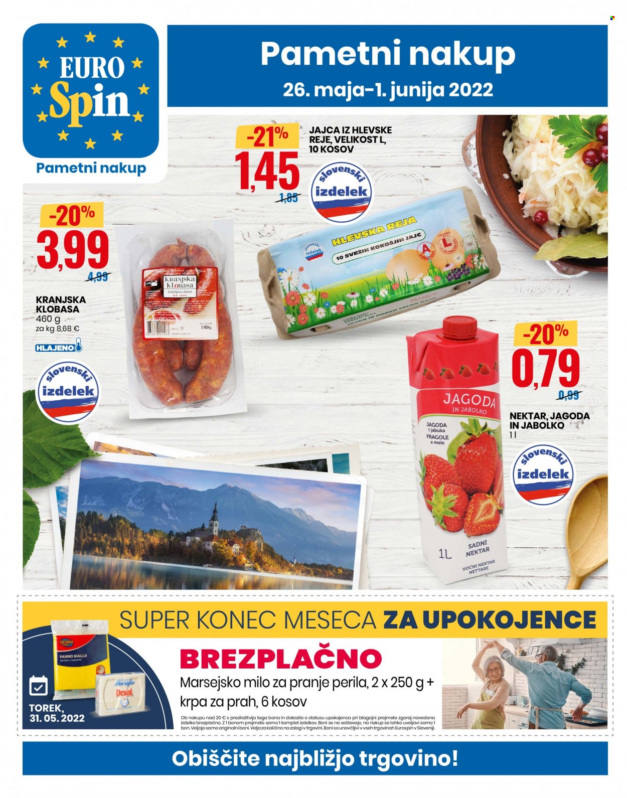 EuroSpin katalog - 26.5.2022 - 1.6.2022. Stran 1
