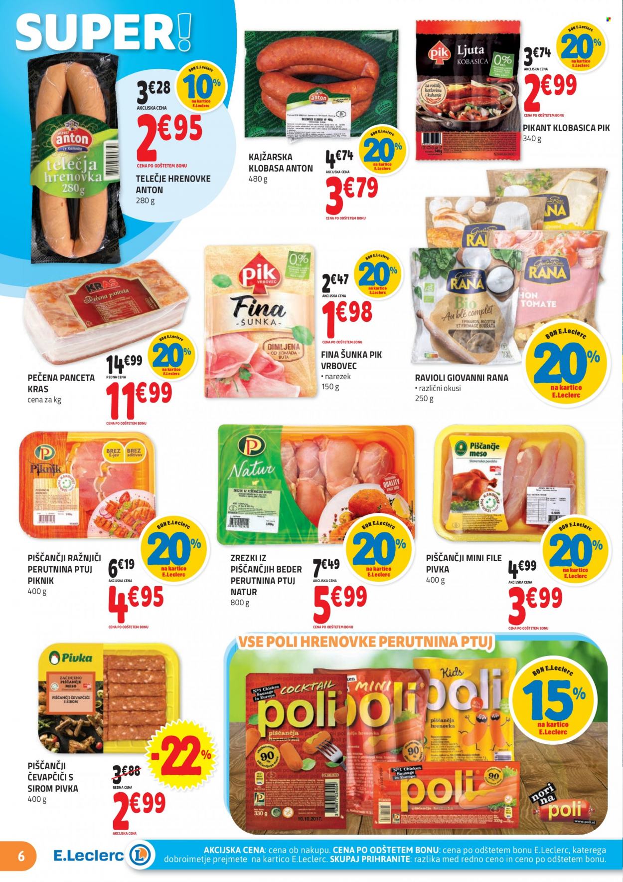 E.Leclerc katalog - 25.5.2022 - 4.6.2022. Stran 6