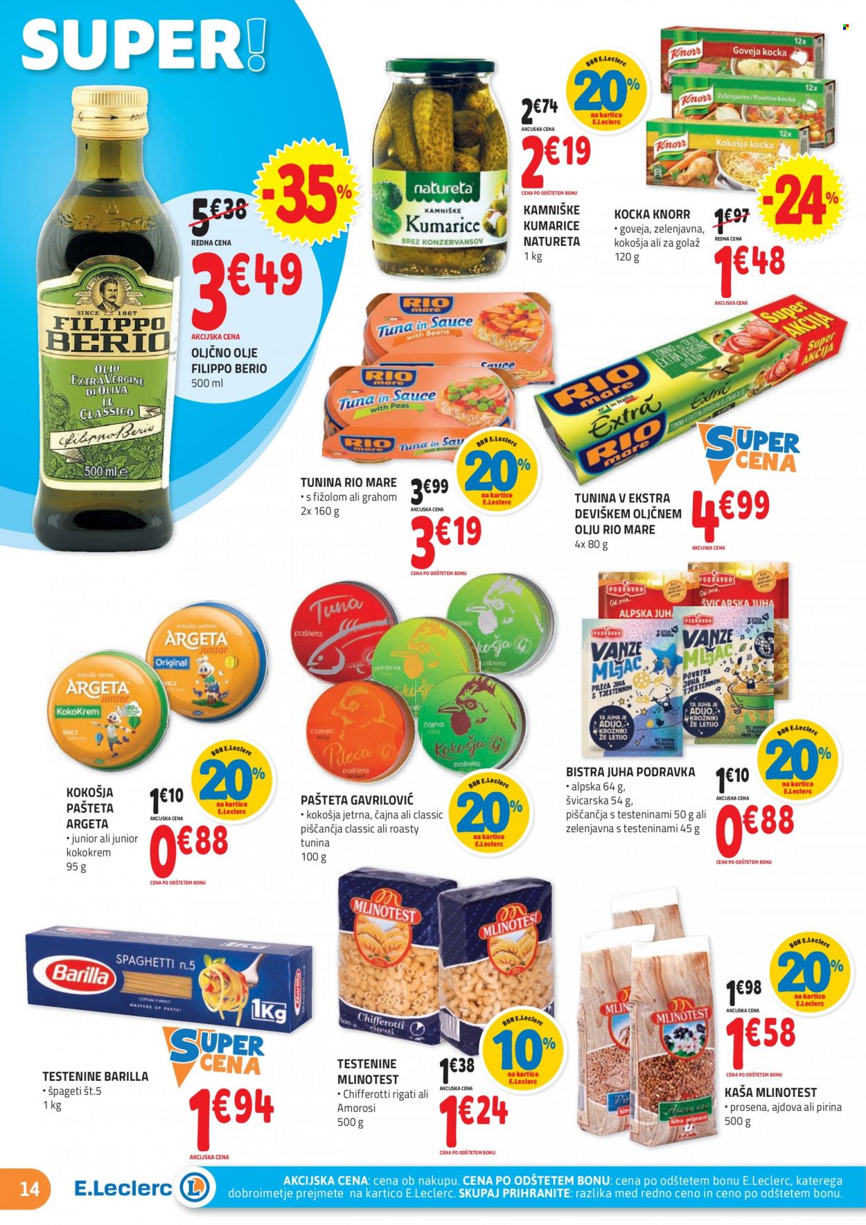 E.Leclerc katalog - 25.5.2022 - 4.6.2022. Stran 14