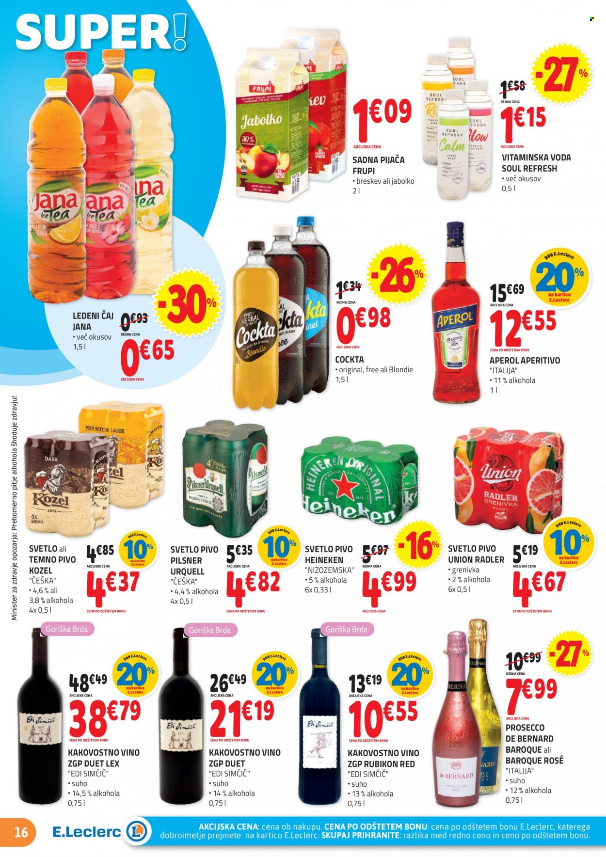 E.Leclerc katalog - 25.5.2022 - 4.6.2022. Stran 16