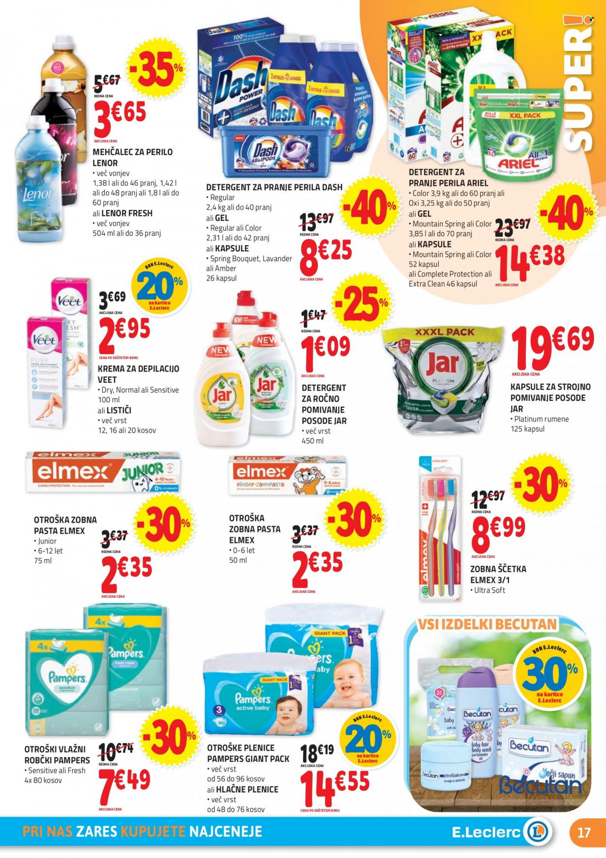 E.Leclerc katalog - 25.5.2022 - 4.6.2022. Stran 17