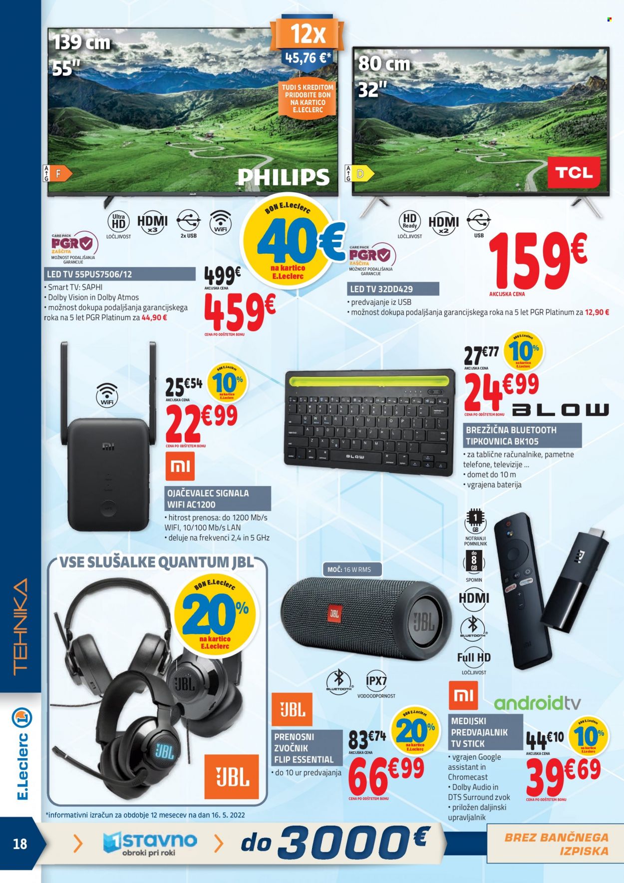 E.Leclerc katalog - 25.5.2022 - 4.6.2022. Stran 18