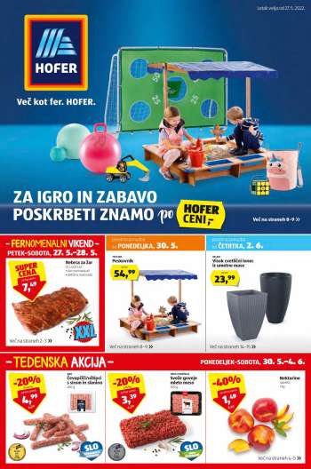 Hofer katalog - 27.05.2022 - 04.06.2022.