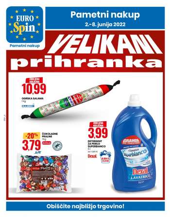 EuroSpin katalog - 02.06.2022 - 08.06.2022.
