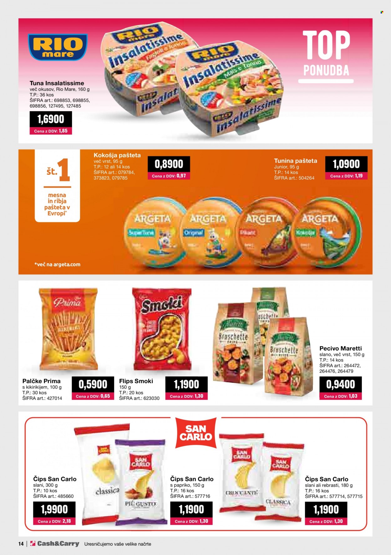 Mercator Cash & Carry katalog - 1.6.2022 - 30.6.2022. Stran 14