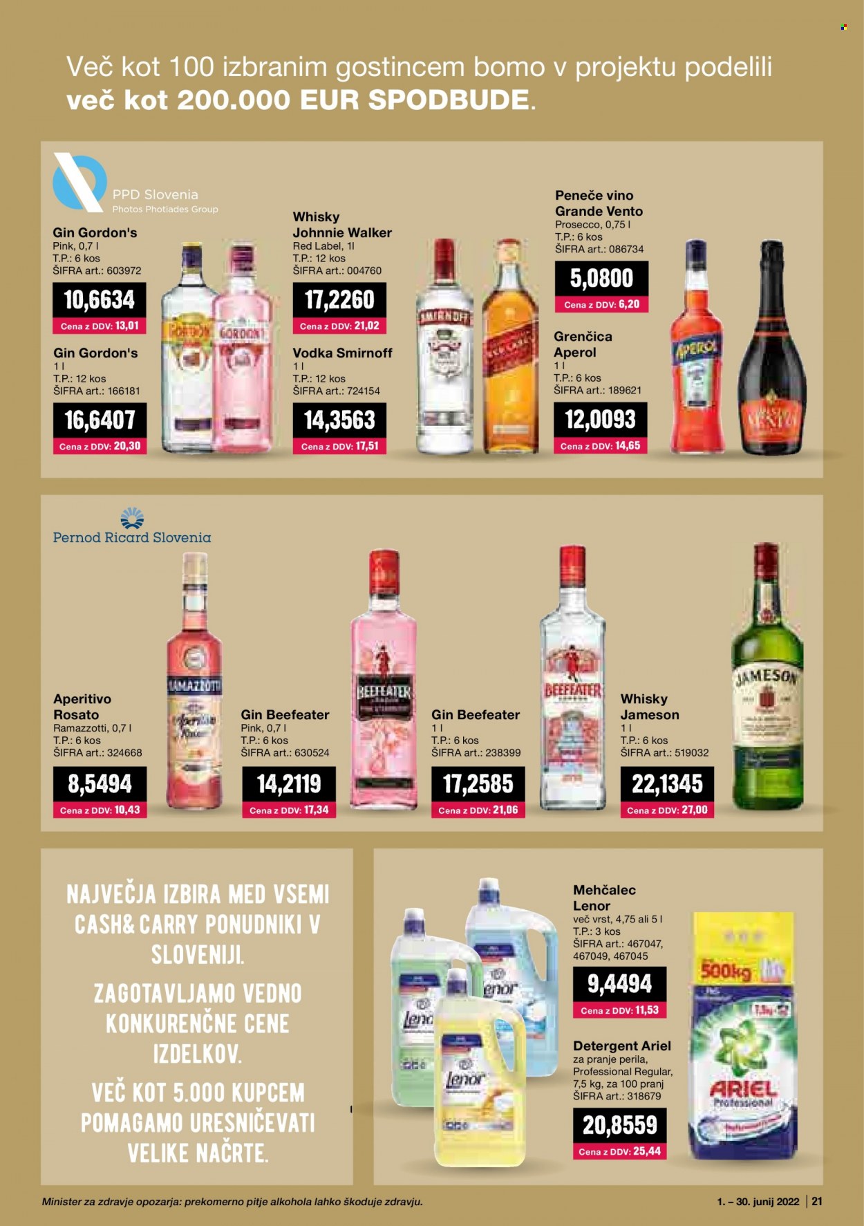 Mercator Cash & Carry katalog - 1.6.2022 - 30.6.2022. Stran 21
