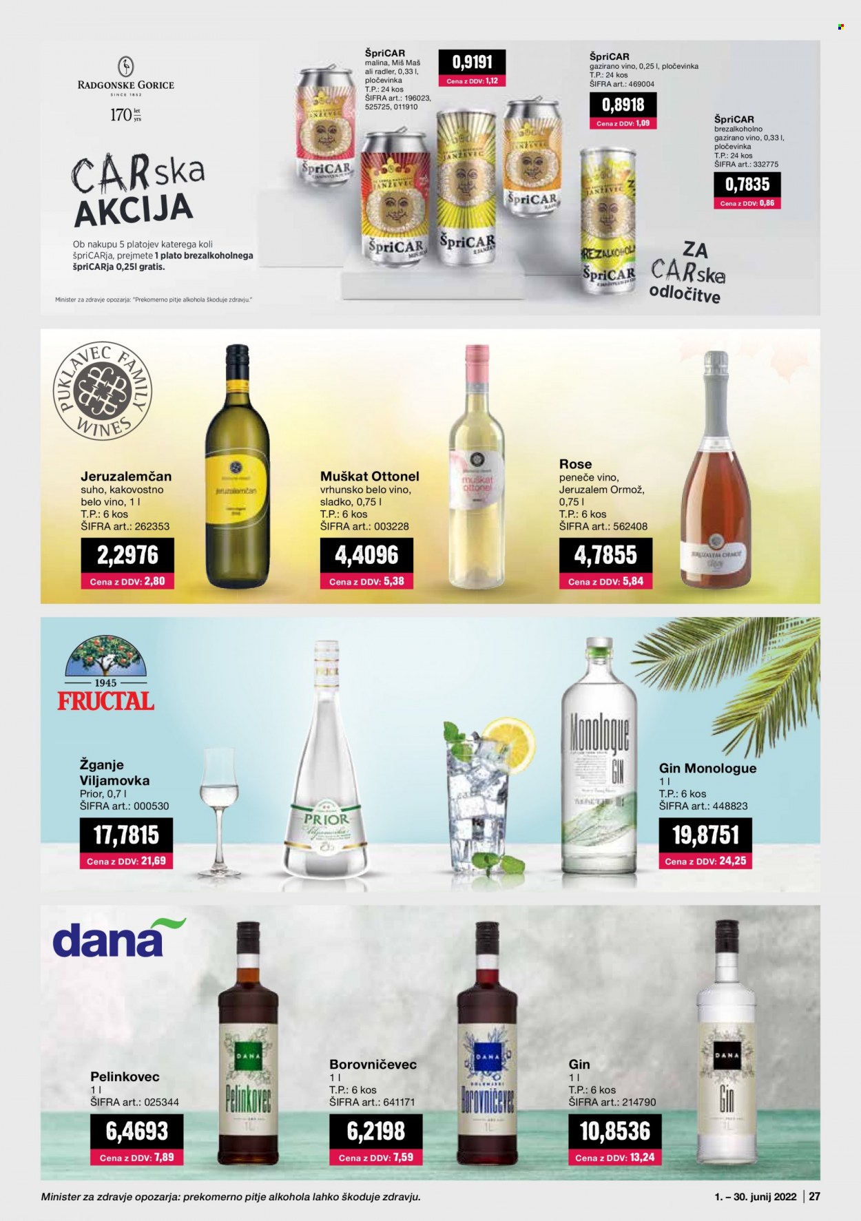 Mercator Cash & Carry katalog - 1.6.2022 - 30.6.2022. Stran 27