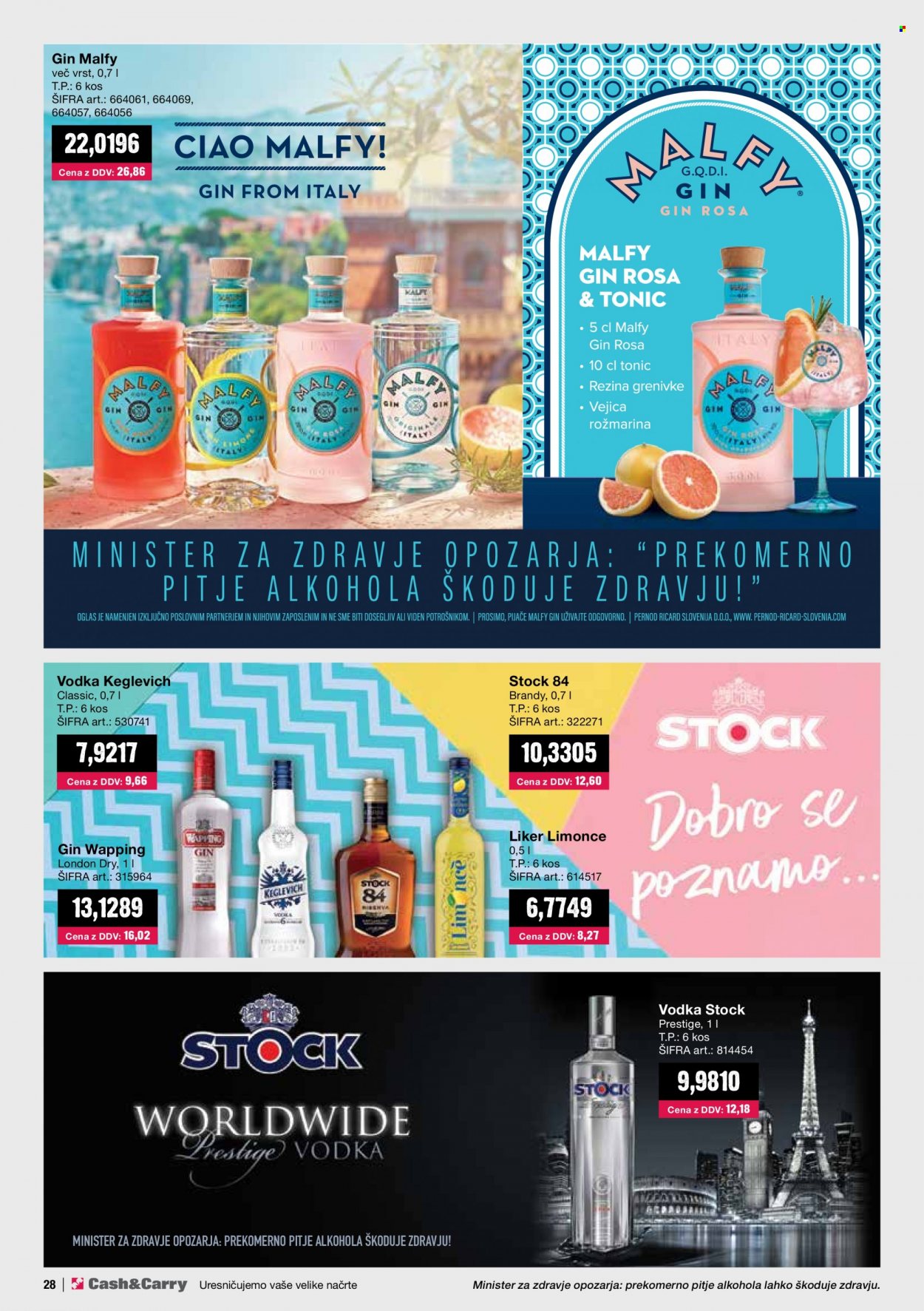 Mercator Cash & Carry katalog - 1.6.2022 - 30.6.2022. Stran 28