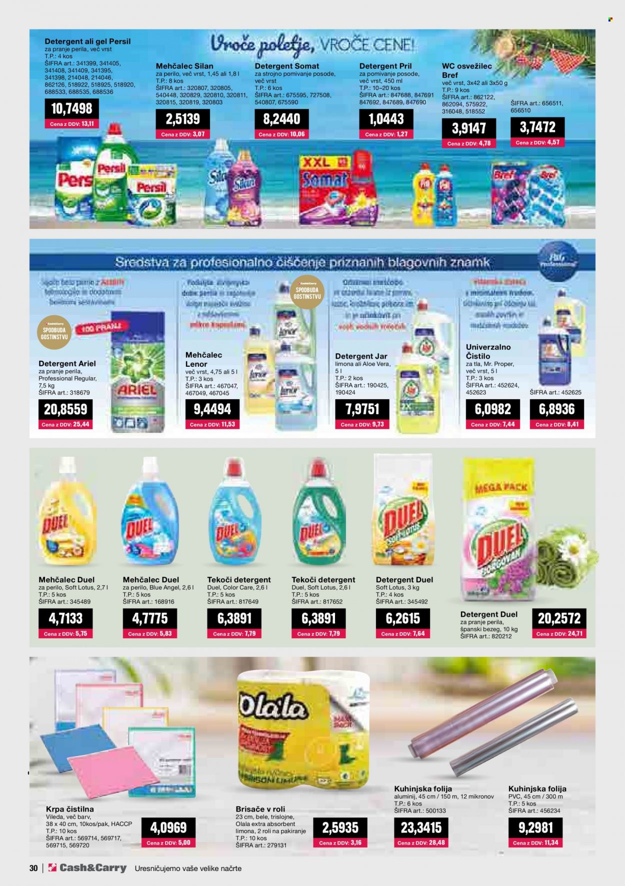 Mercator Cash & Carry katalog - 1.6.2022 - 30.6.2022. Stran 30