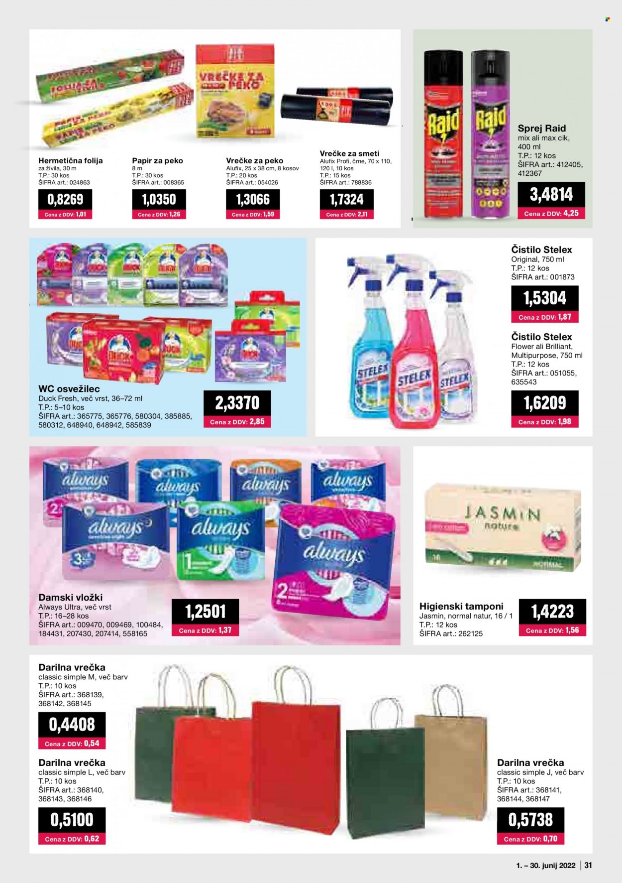 Mercator Cash & Carry katalog - 1.6.2022 - 30.6.2022. Stran 31