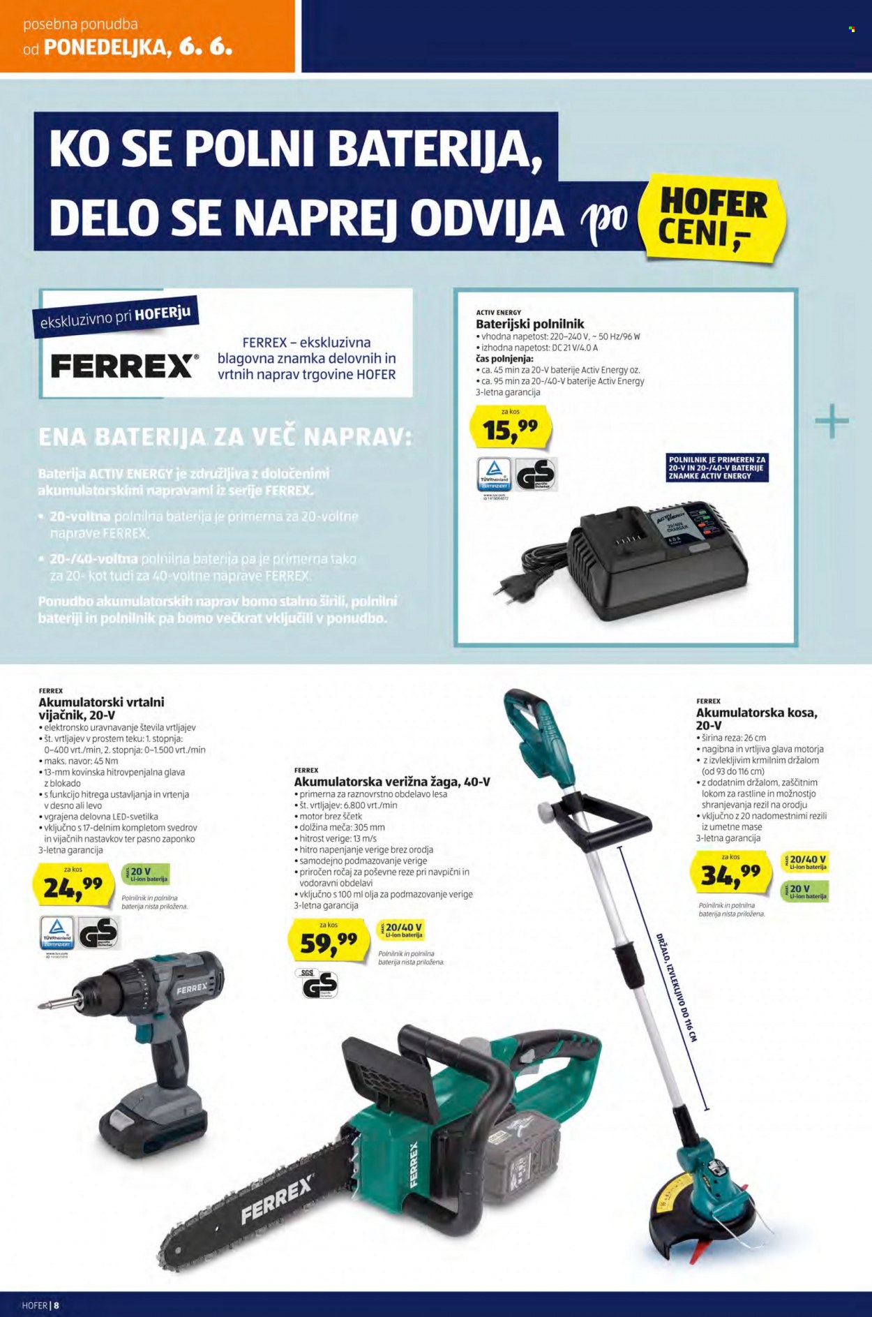Hofer katalog - 3.6.2022 - 11.6.2022. Stran 8