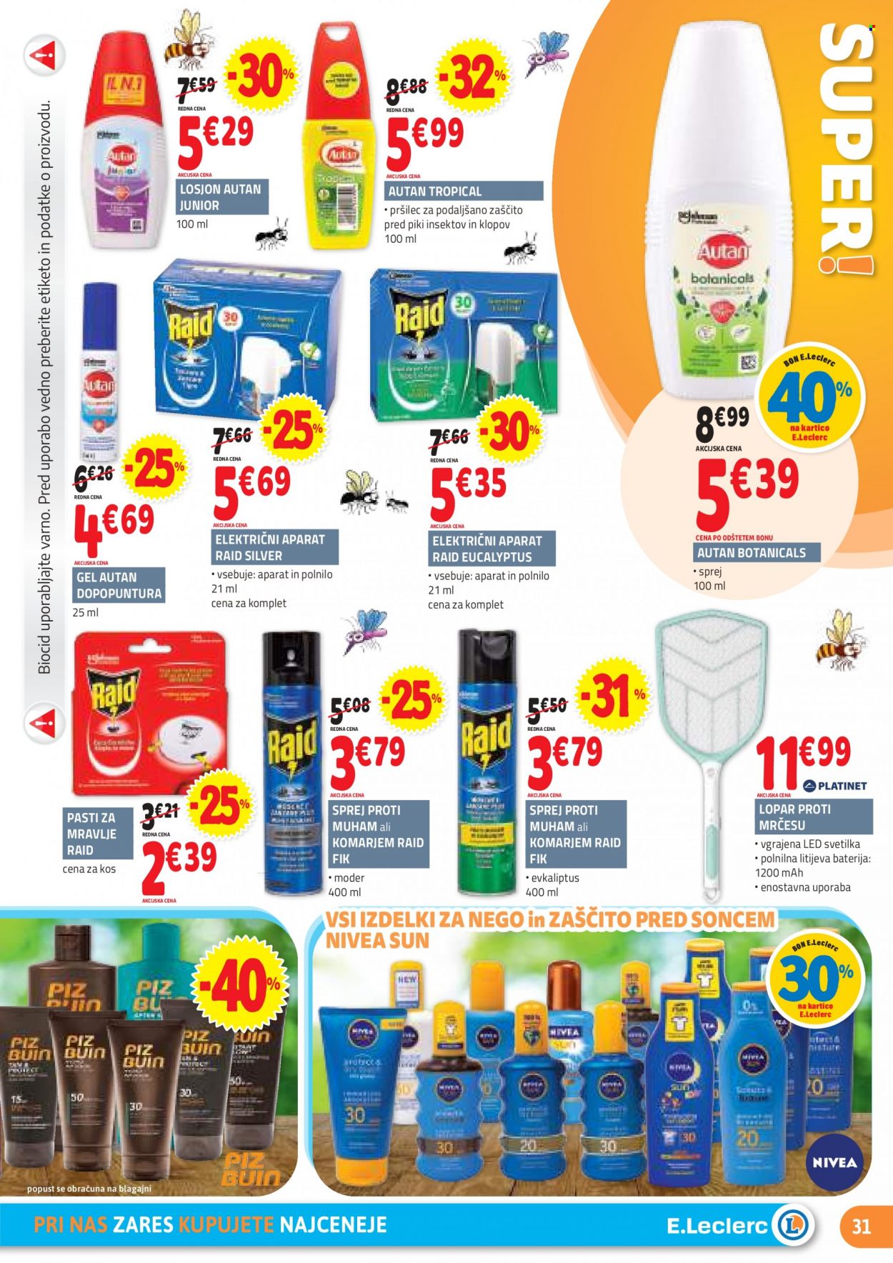 E.Leclerc katalog - 1.6.2022 - 11.6.2022. Stran 31