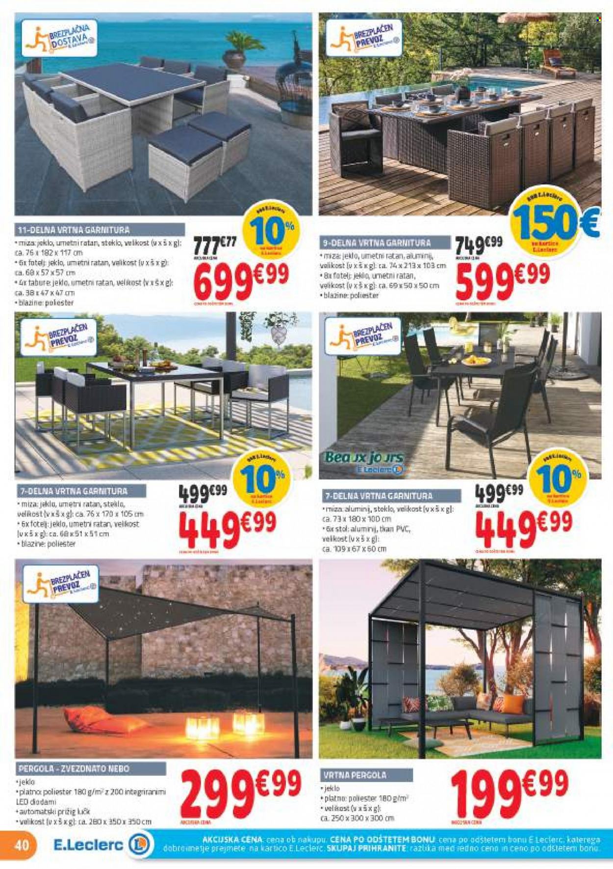 E.Leclerc katalog - 1.6.2022 - 11.6.2022. Stran 40