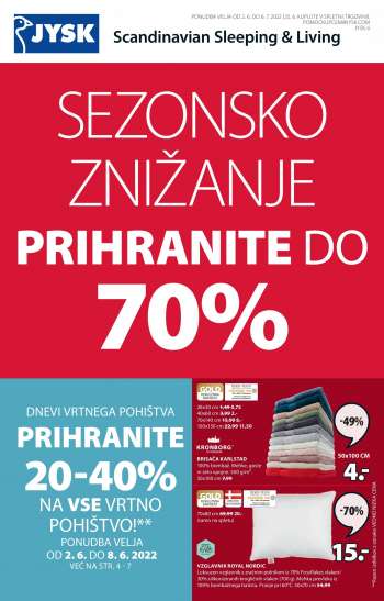 JYSK katalog - 02.06.2022 - 06.07.2022.