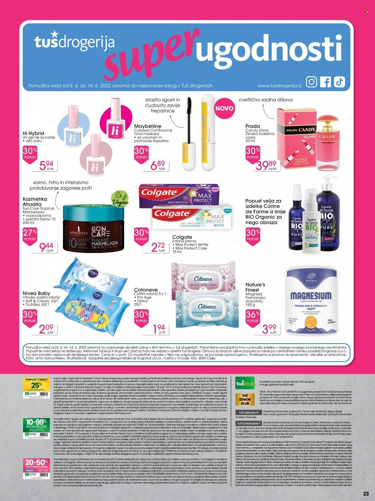 Tuš Drogeria katalog - 8.6.2022 - 14.6.2022. Stran 1