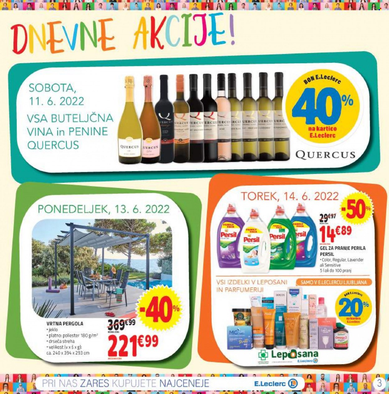 E.Leclerc katalog - 8.6.2022 - 18.6.2022. Stran 3