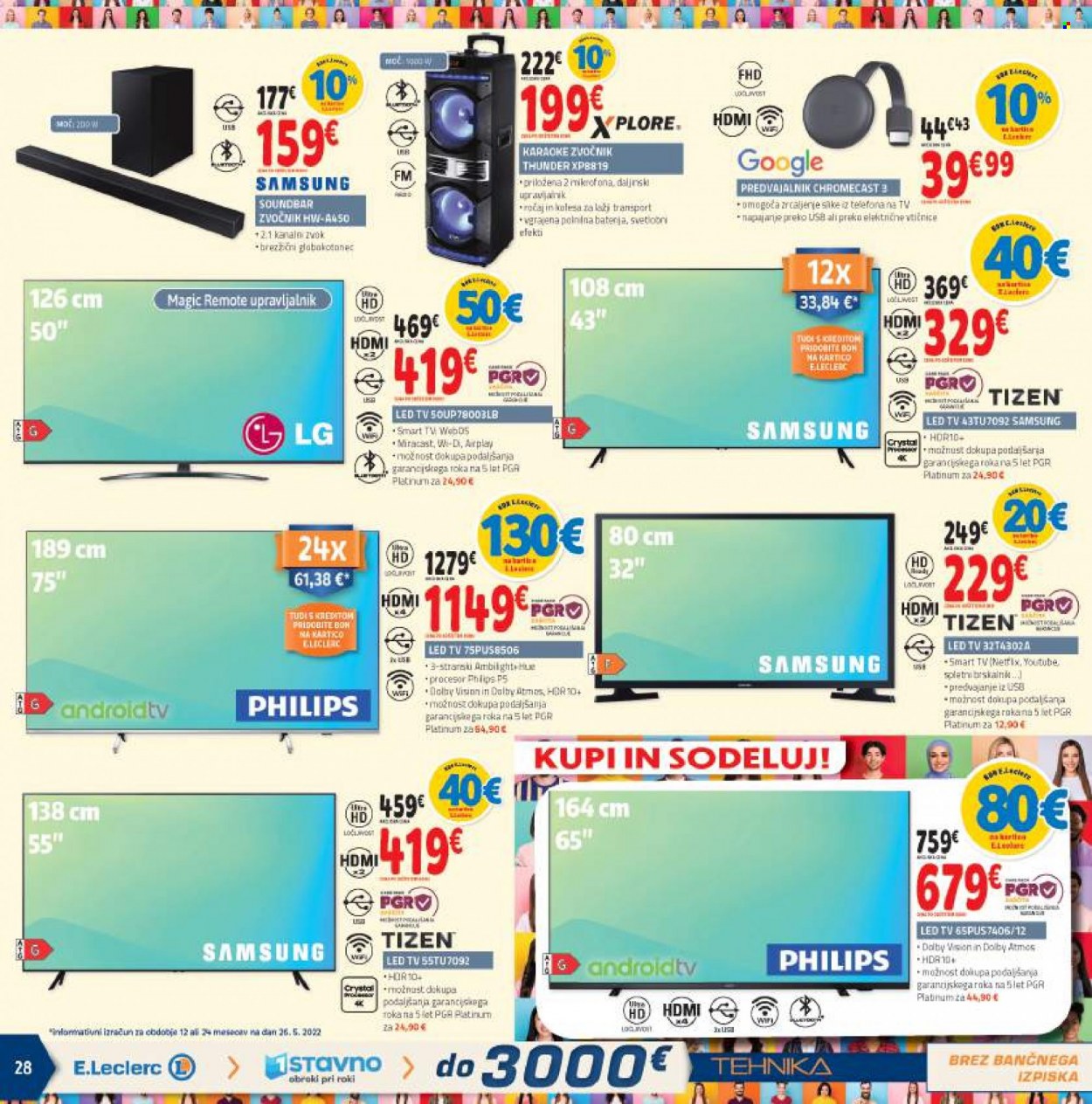 E.Leclerc katalog - 8.6.2022 - 18.6.2022. Stran 28