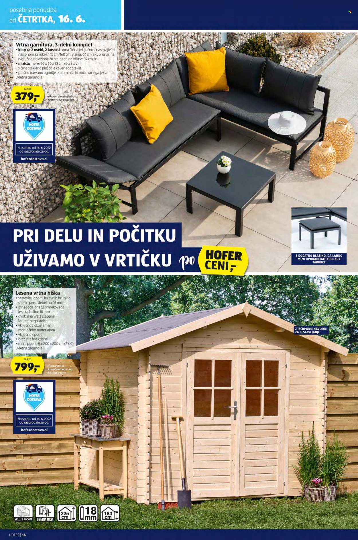 Hofer katalog - 10.6.2022 - 18.6.2022. Stran 14