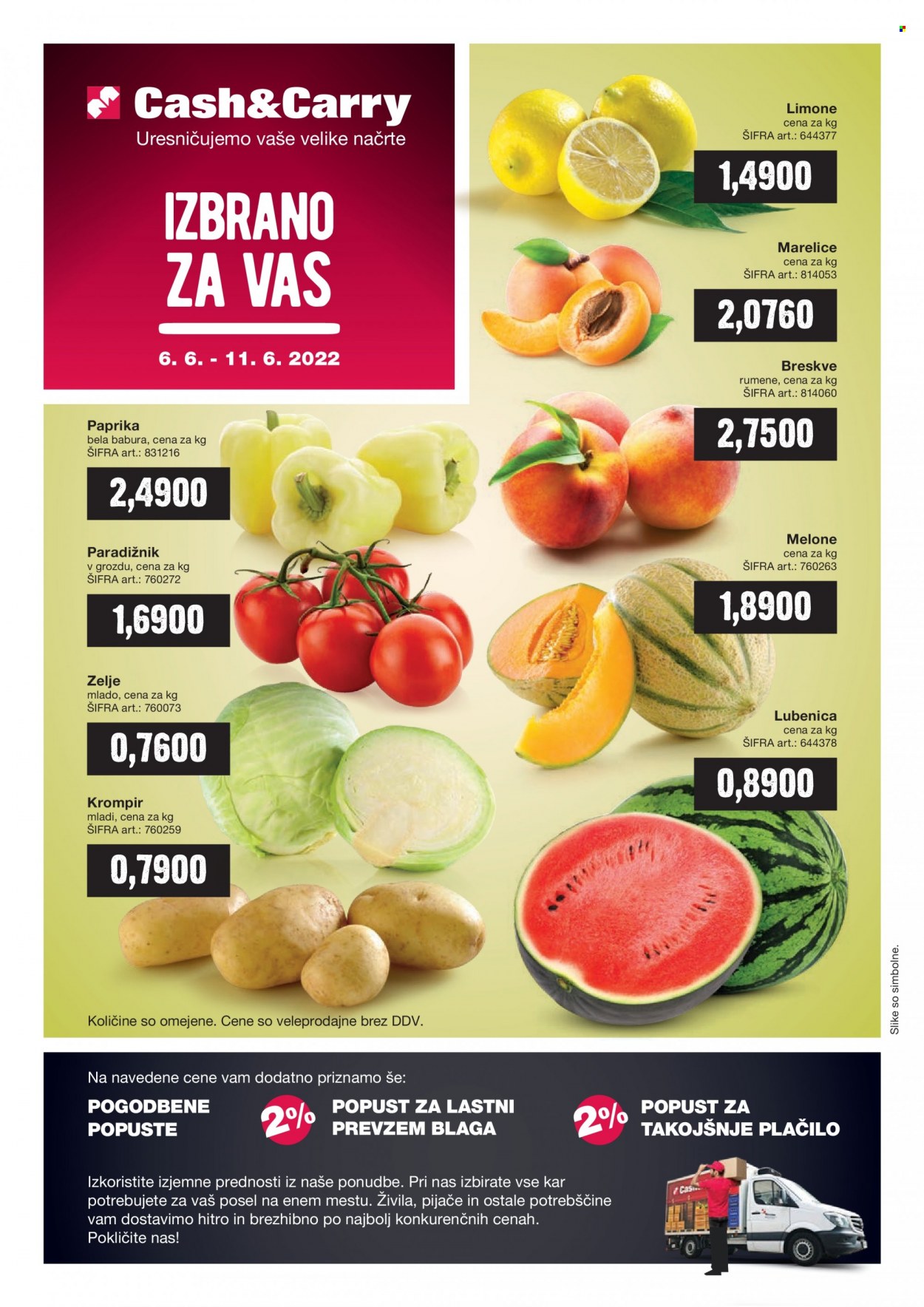 Mercator Cash & Carry katalog - 6.6.2022 - 11.6.2022. Stran 1