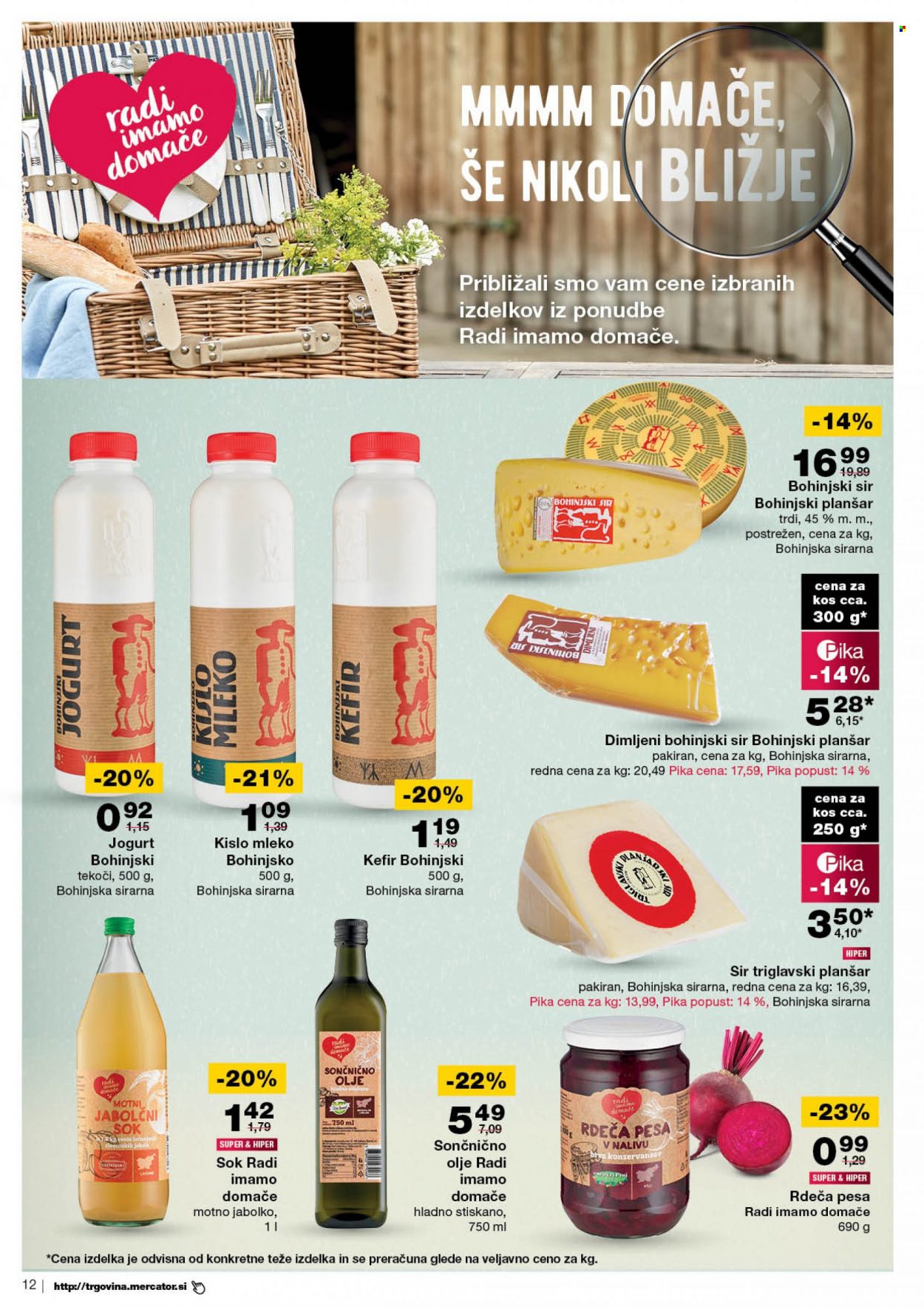 Mercator katalog - 16.6.2022 - 22.6.2022. Stran 12