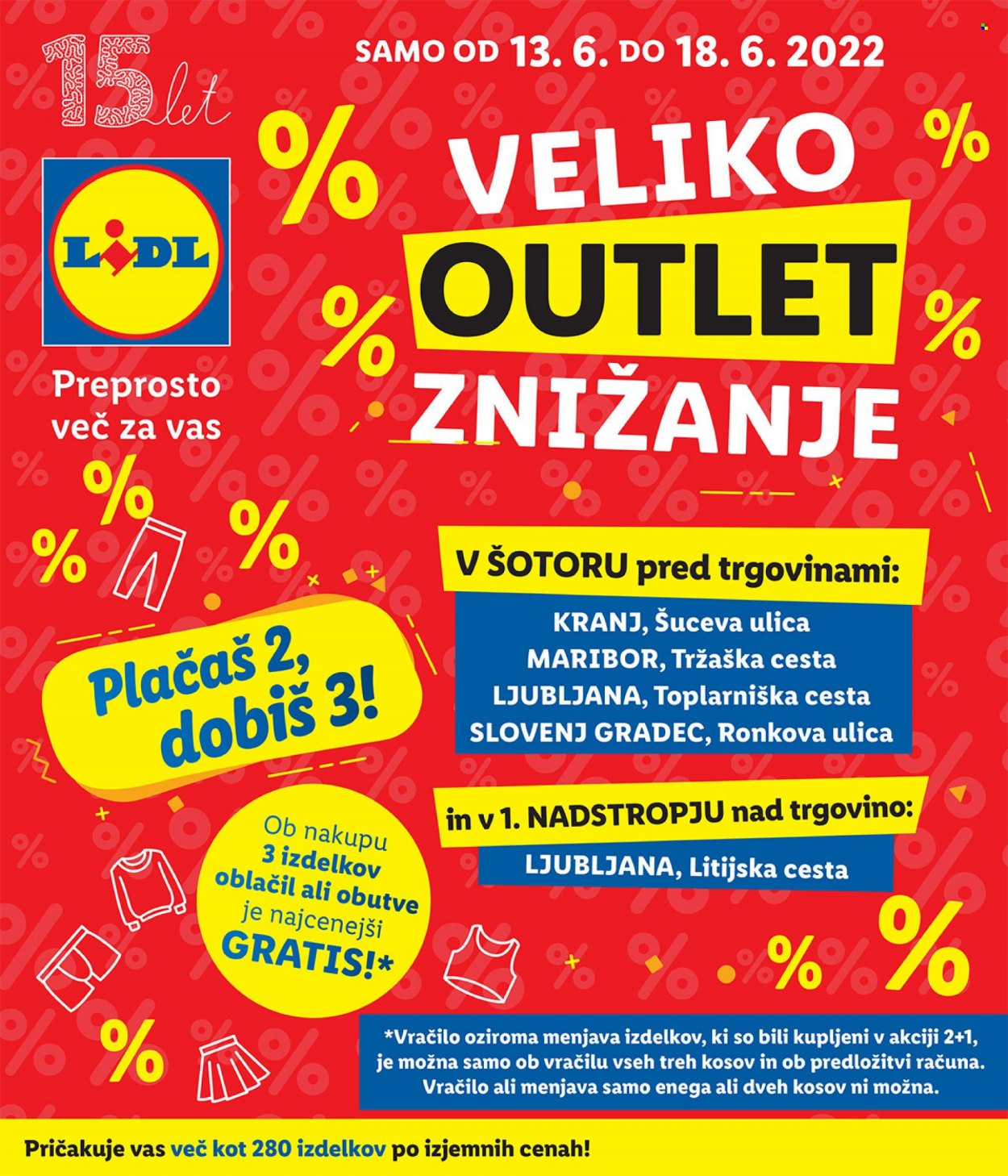 Lidl katalog - 13.6.2022 - 18.6.2022. Stran 1