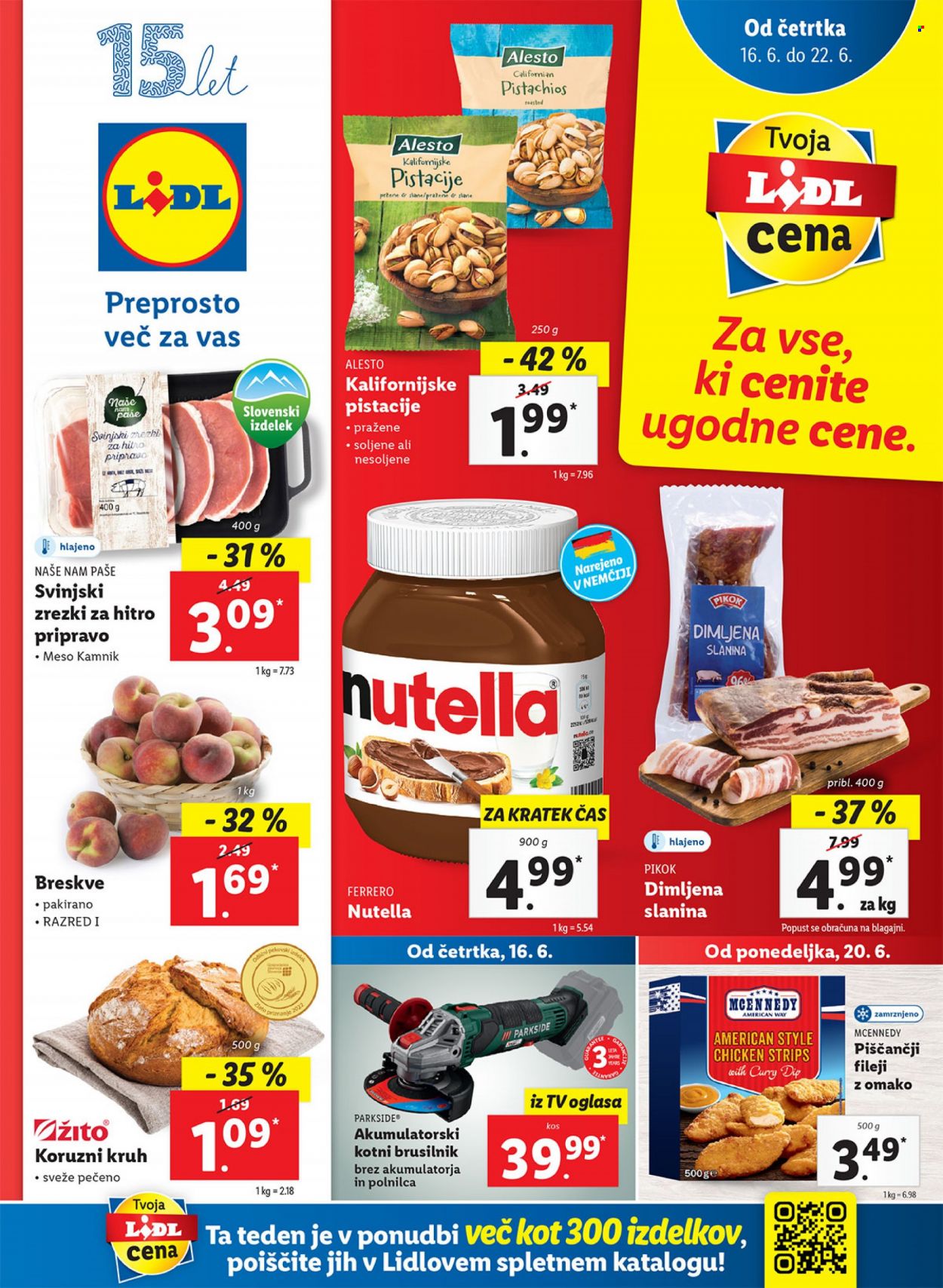 Lidl katalog - 16.6.2022 - 26.6.2022. Stran 1