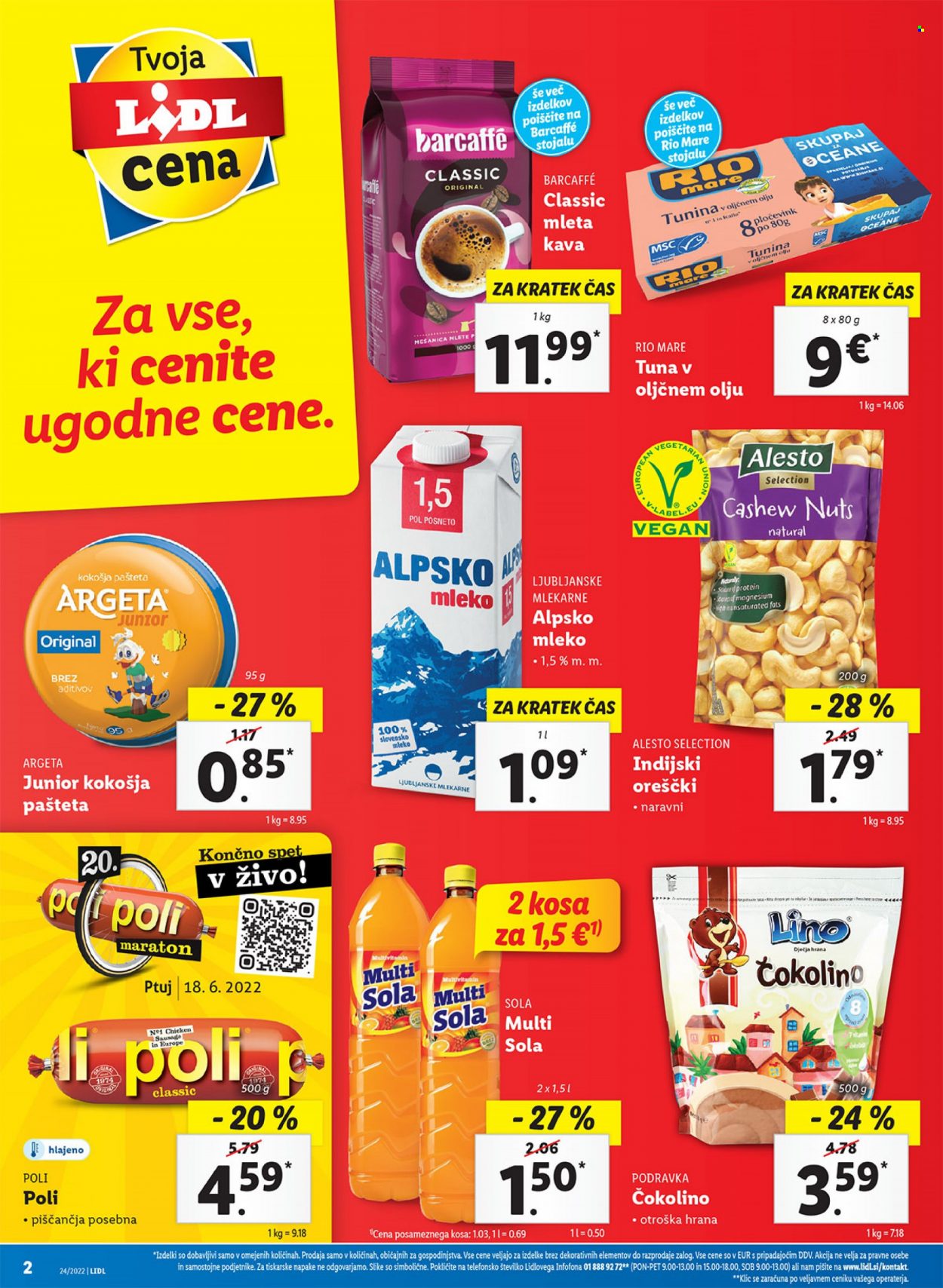 Lidl katalog - 16.6.2022 - 26.6.2022. Stran 2
