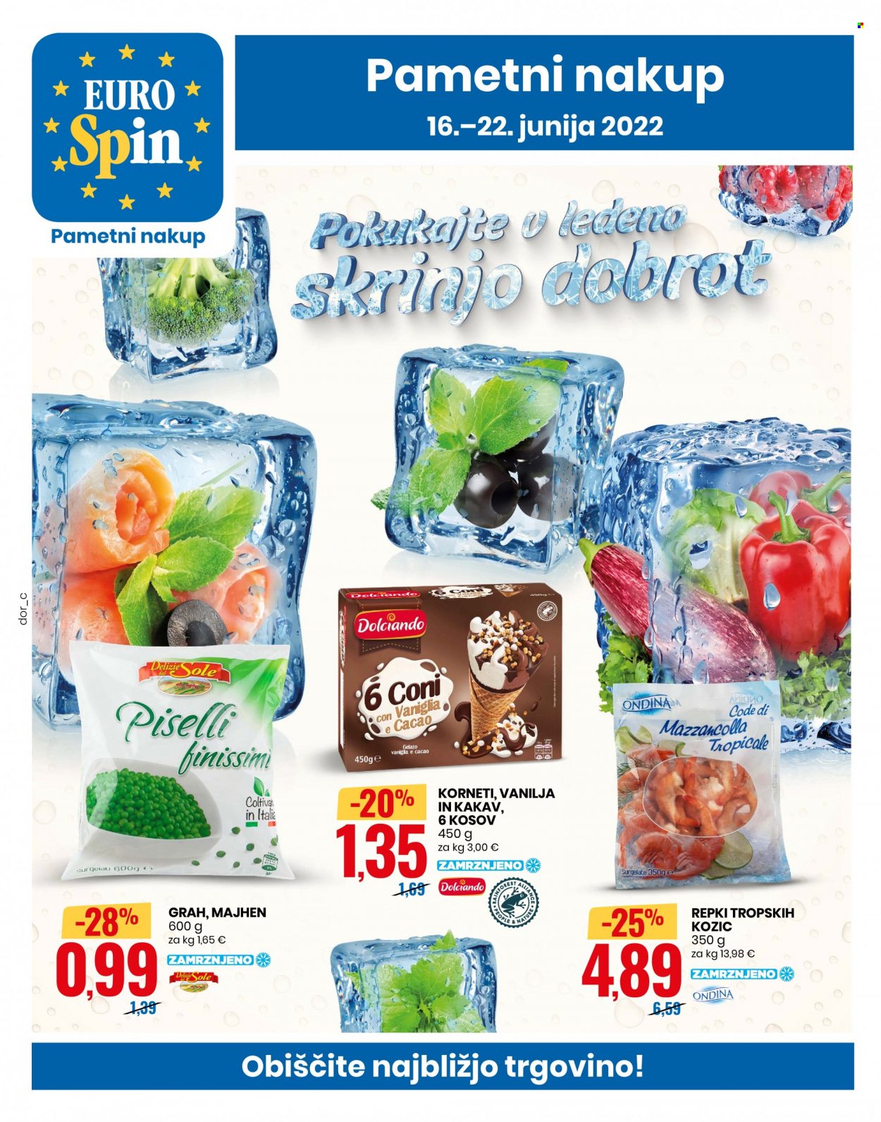 EuroSpin katalog - 16.6.2022 - 22.6.2022. Stran 1