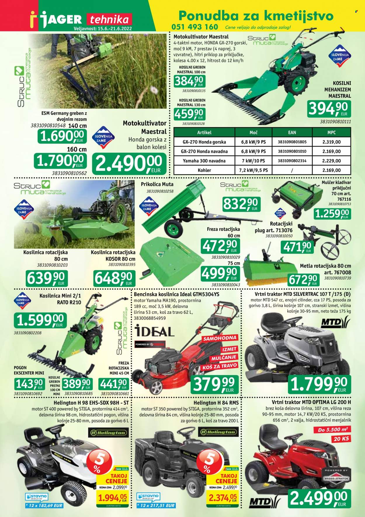 JAGER katalog - 15.6.2022 - 21.6.2022. Stran 1