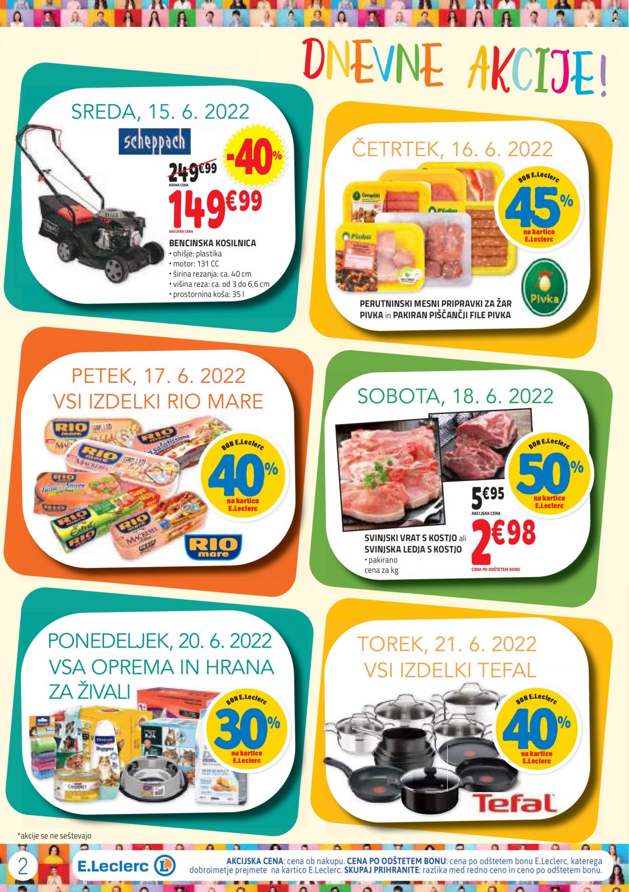 E.Leclerc katalog - 15.6.2022 - 24.6.2022. Stran 2