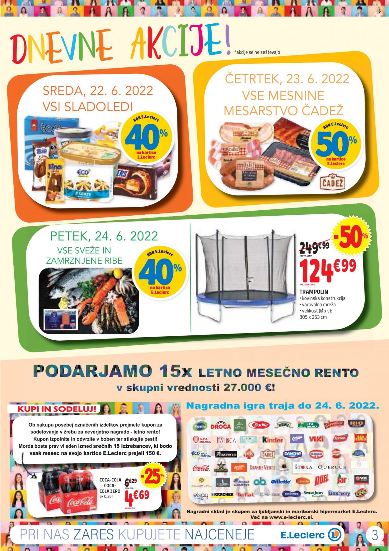 E.Leclerc katalog - 15.6.2022 - 24.6.2022. Stran 3