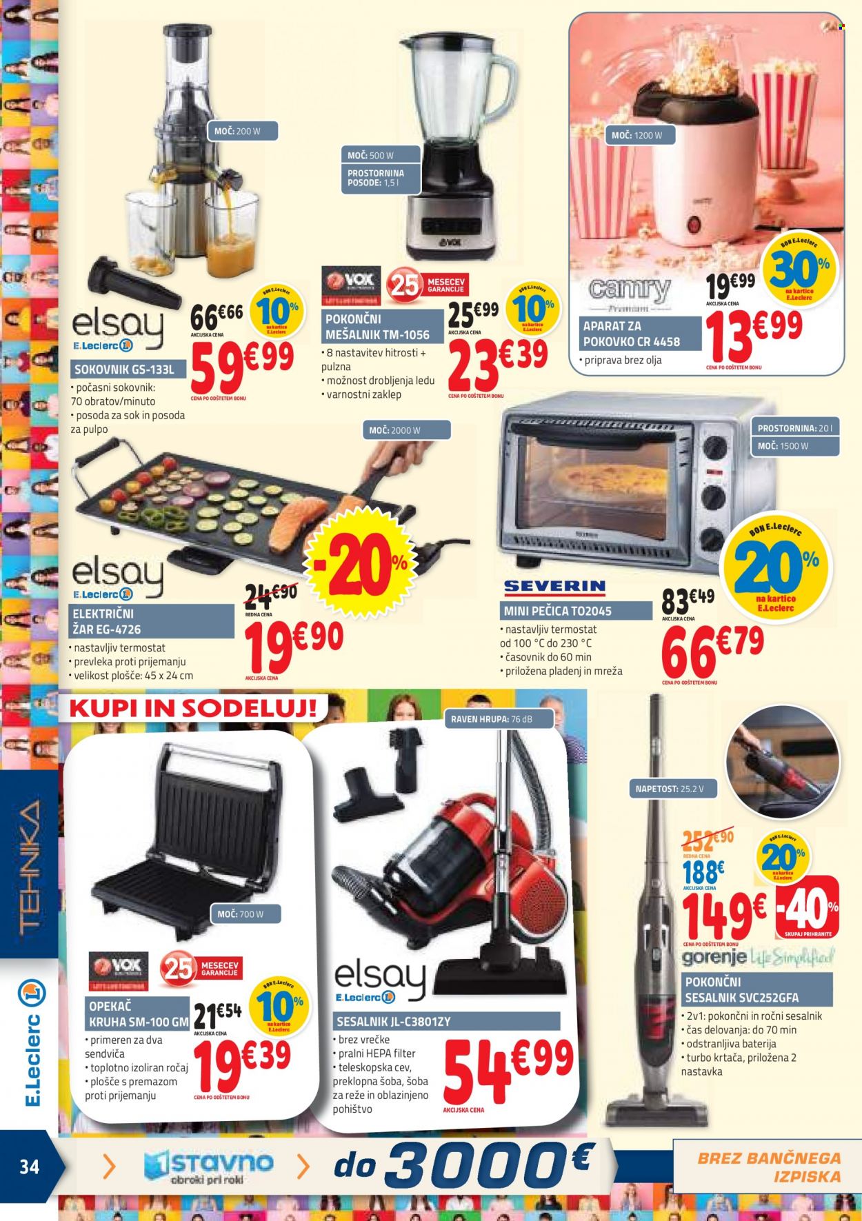 E.Leclerc katalog - 15.6.2022 - 24.6.2022. Stran 34