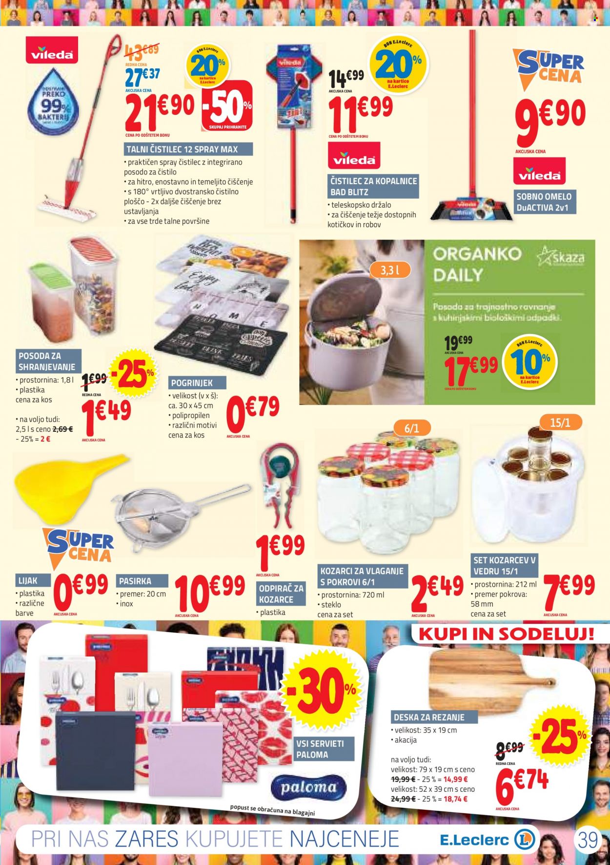 E.Leclerc katalog - 15.6.2022 - 24.6.2022. Stran 39