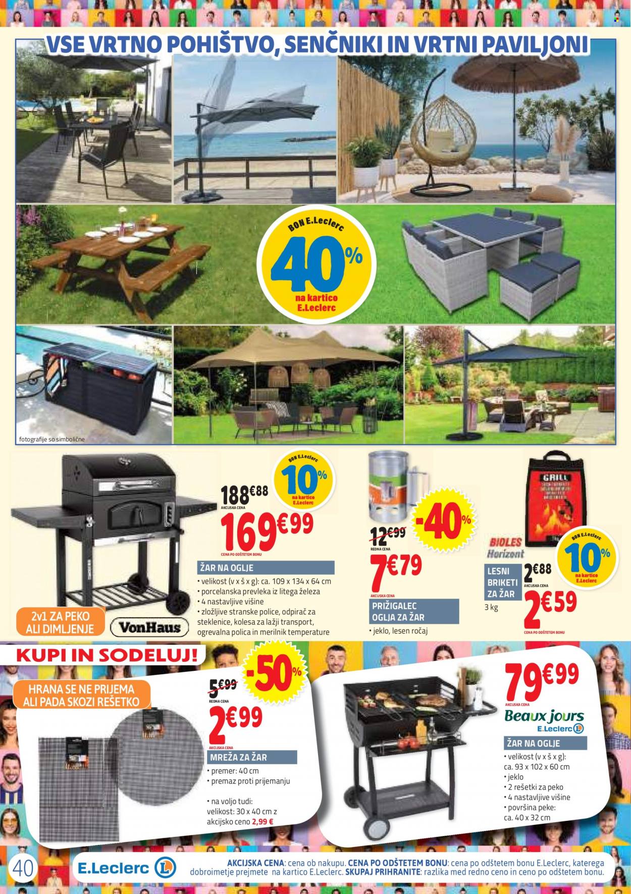 E.Leclerc katalog - 15.6.2022 - 24.6.2022. Stran 40