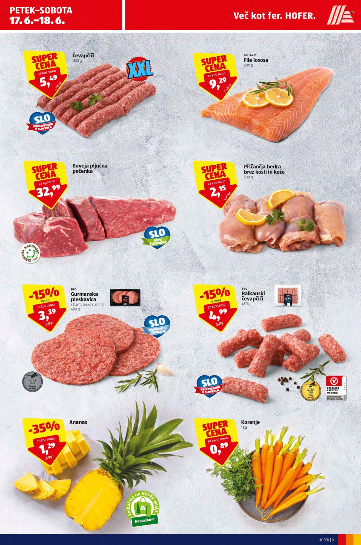 Hofer katalog - 17.6.2022 - 24.6.2022. Stran 3