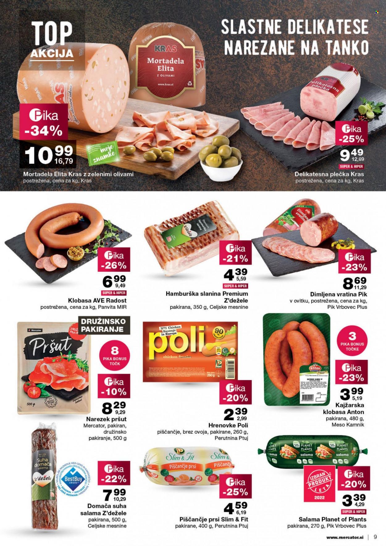 Mercator katalog - 23.6.2022 - 29.6.2022. Stran 9