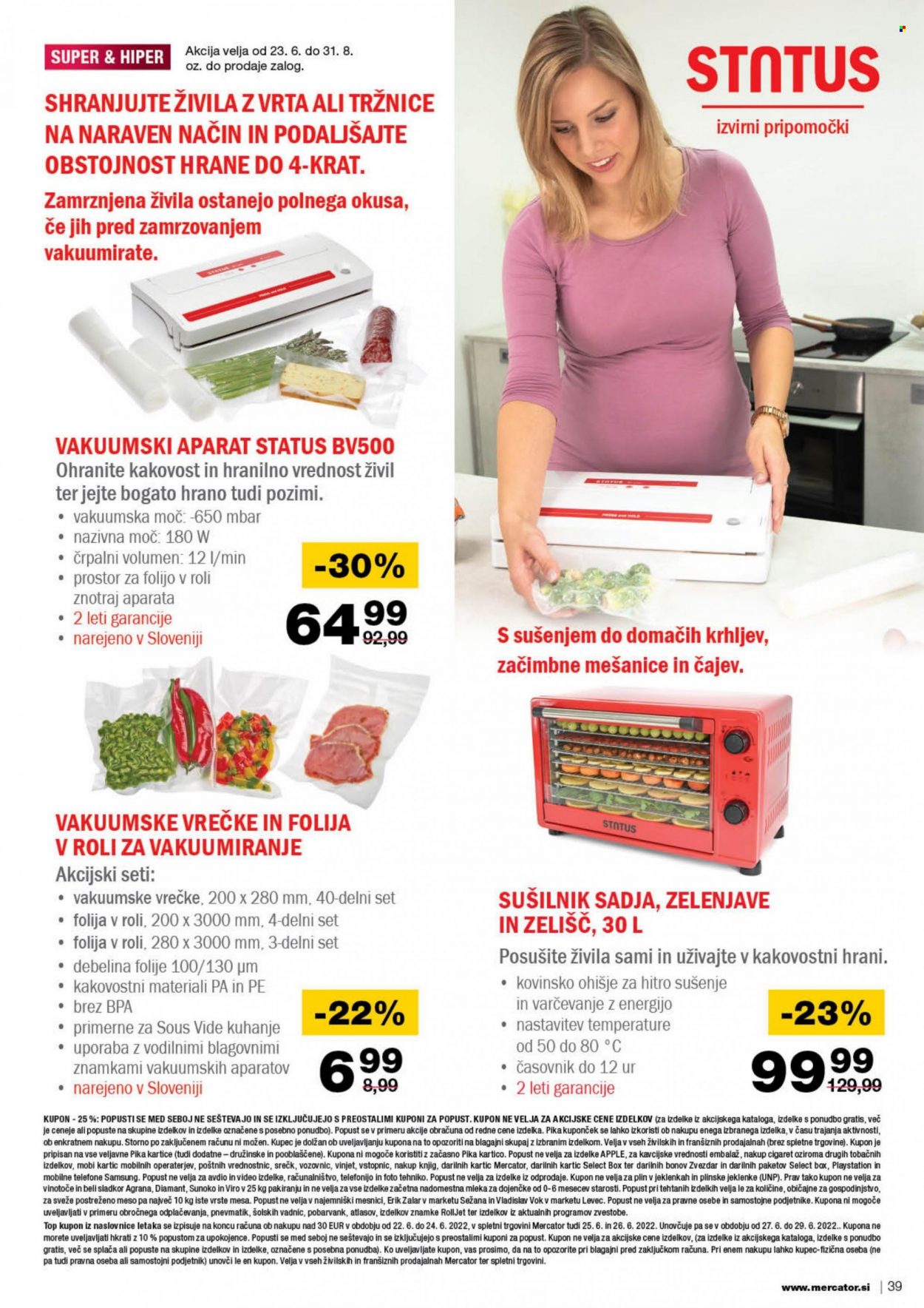 Mercator katalog - 23.6.2022 - 29.6.2022. Stran 39
