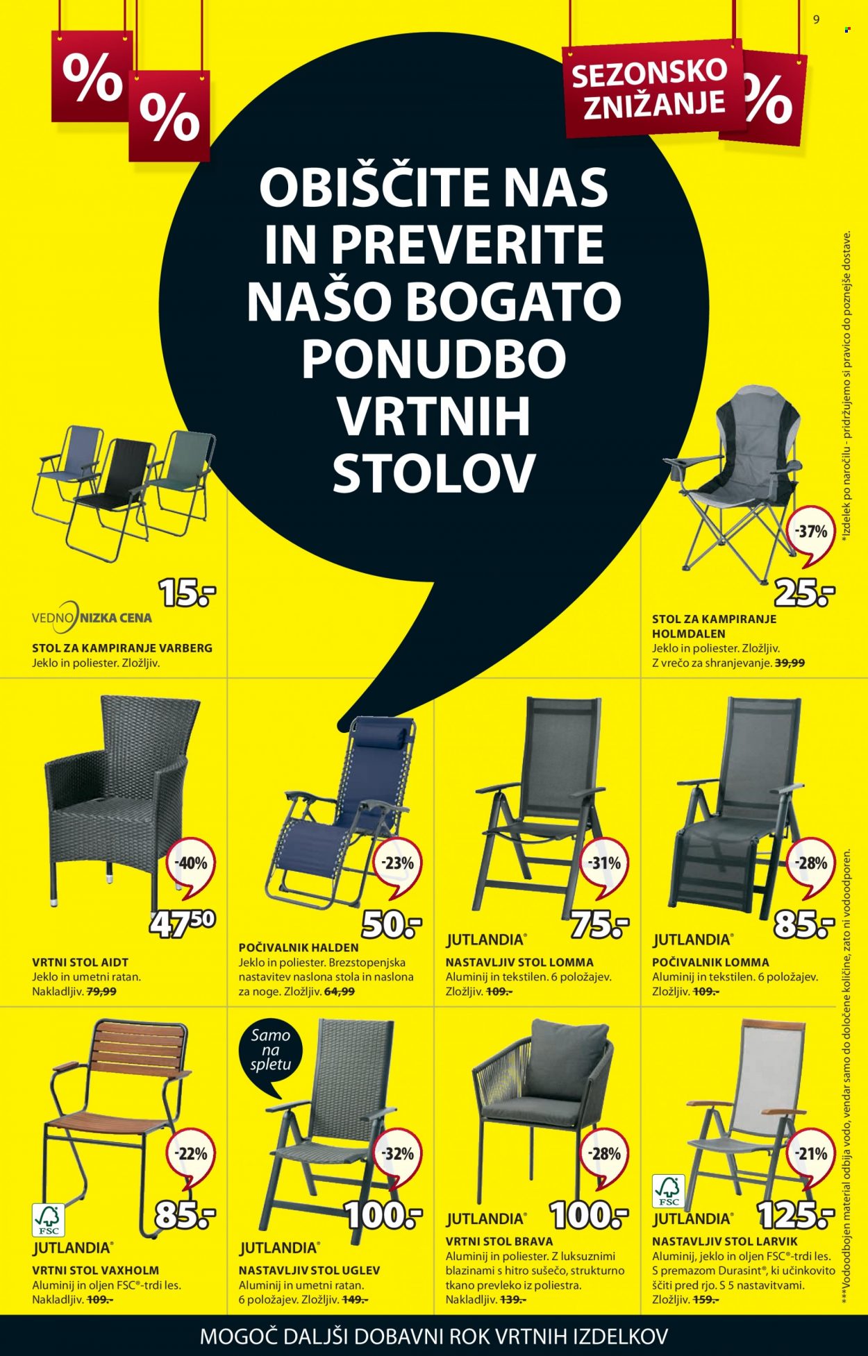 JYSK katalog - 16.6.2022 - 6.7.2022. Stran 9