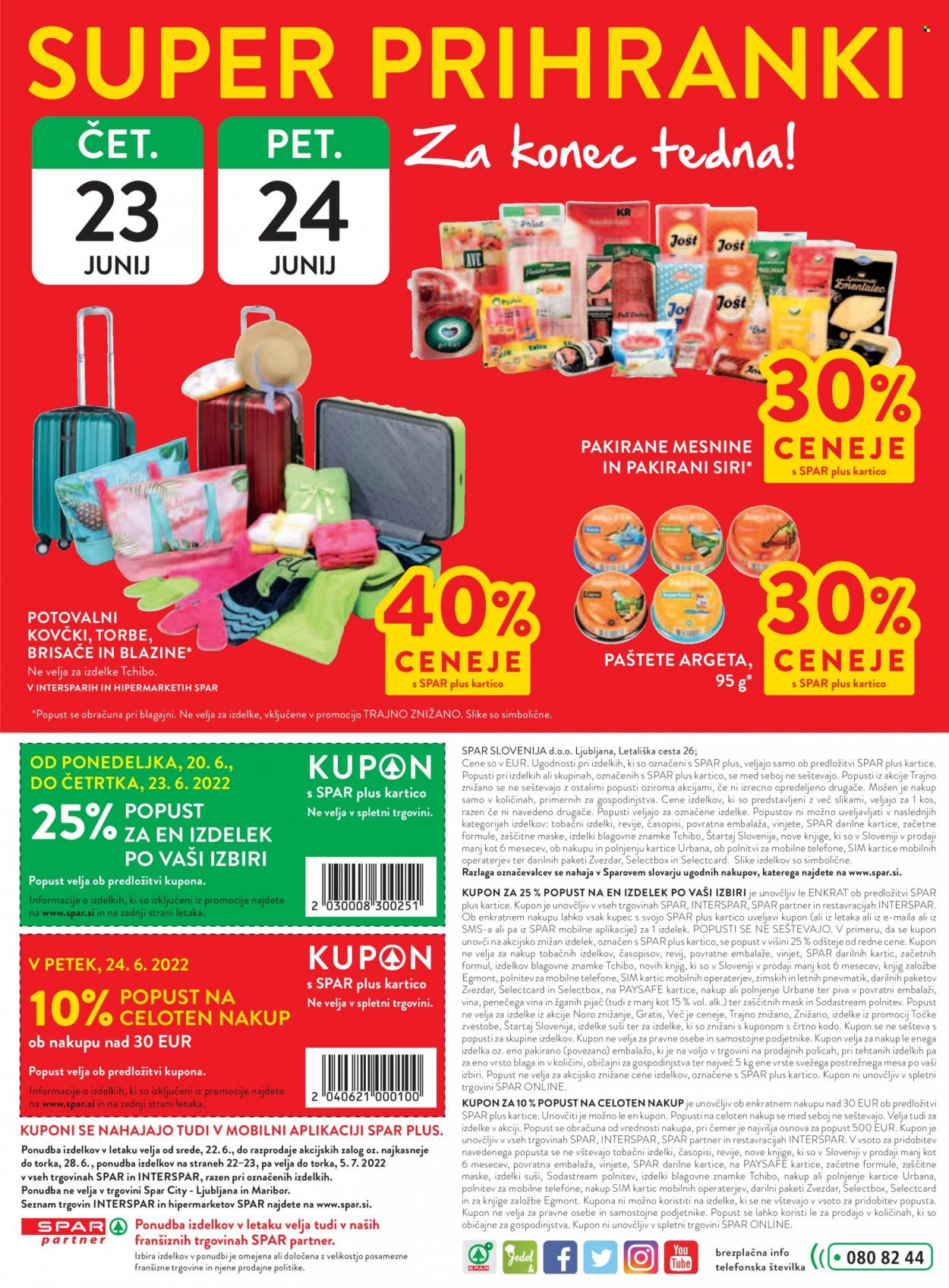 SPAR katalog - 22.6.2022 - 5.7.2022. Stran 24