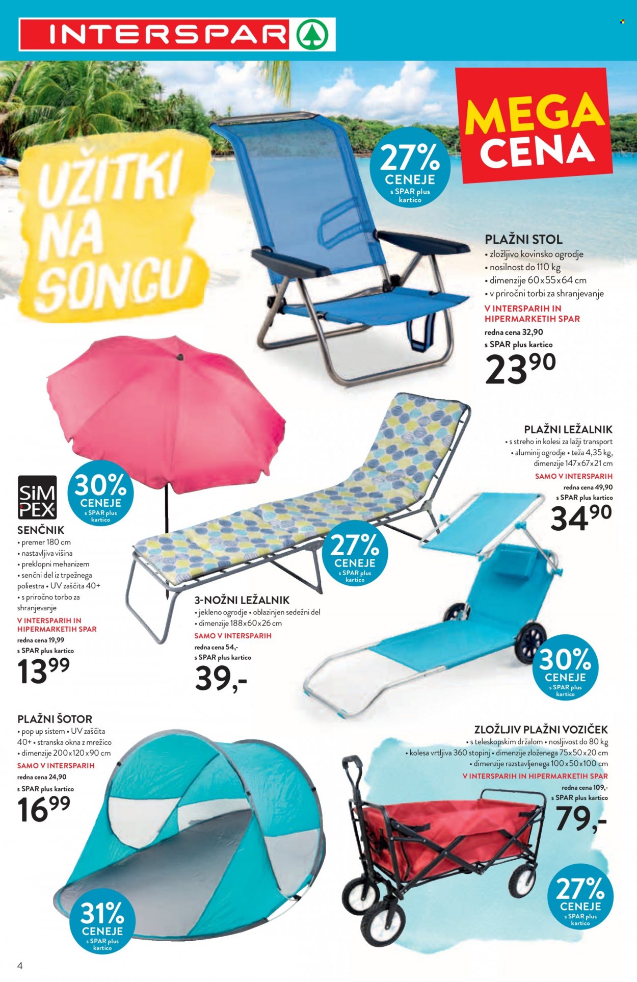 INTERSPAR katalog - 22.6.2022 - 5.7.2022. Stran 4