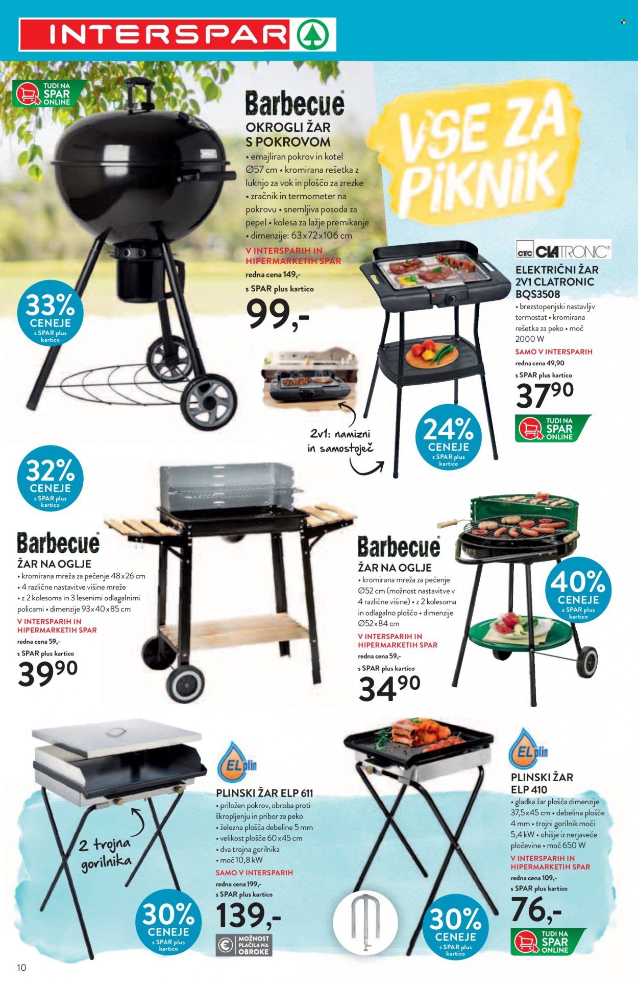 INTERSPAR katalog - 22.6.2022 - 5.7.2022. Stran 10