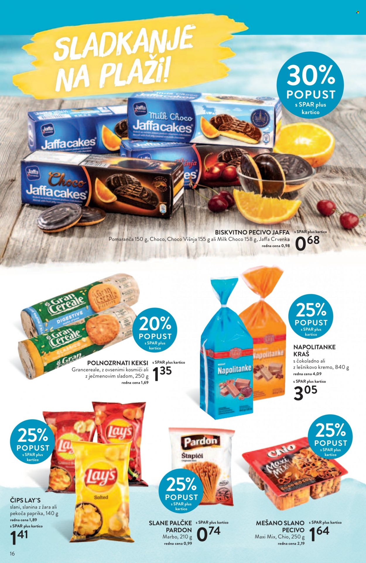 INTERSPAR katalog - 22.6.2022 - 5.7.2022. Stran 16
