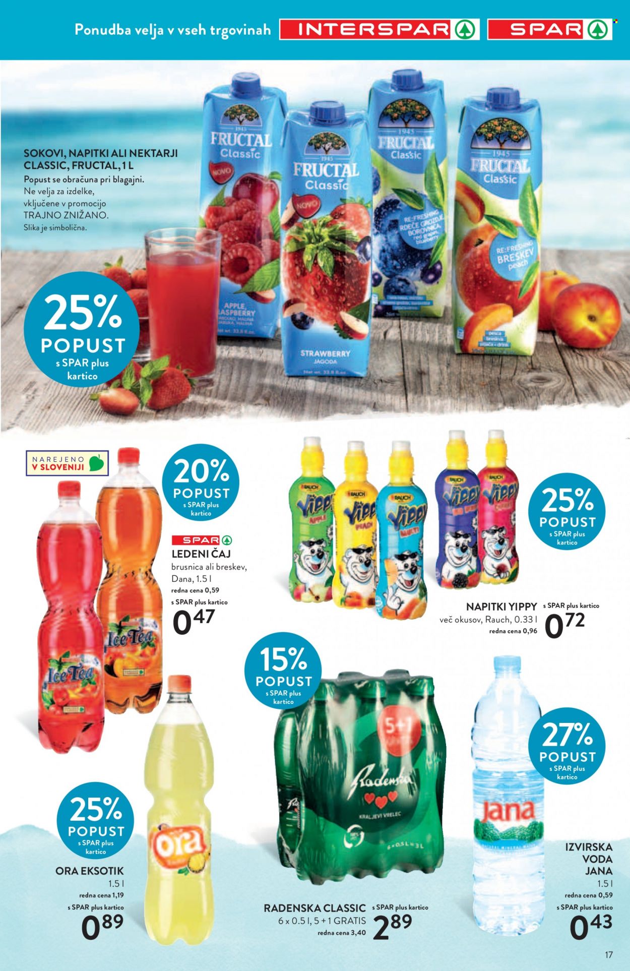 INTERSPAR katalog - 22.6.2022 - 5.7.2022. Stran 17