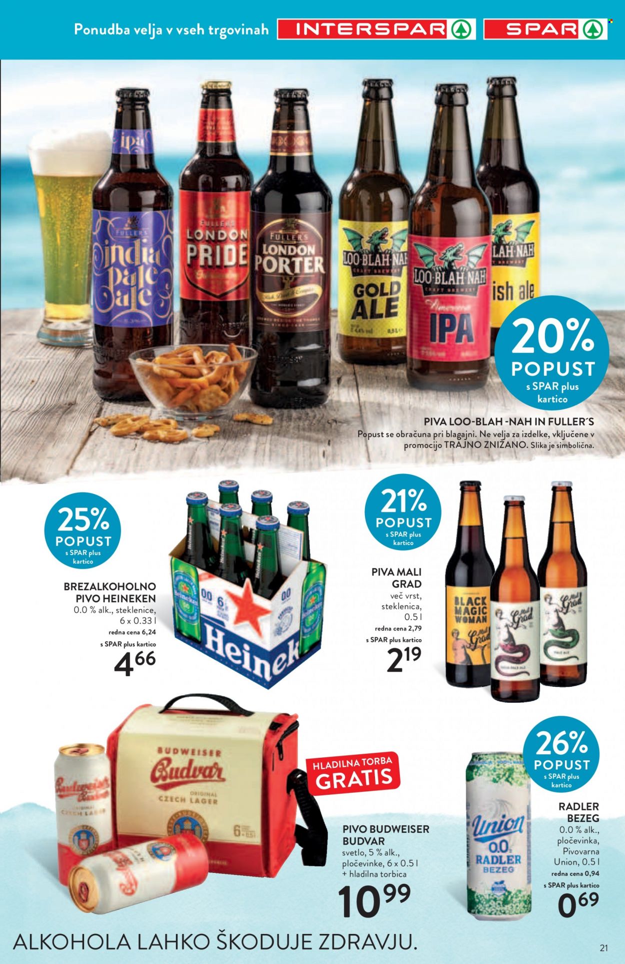 INTERSPAR katalog - 22.6.2022 - 5.7.2022. Stran 21