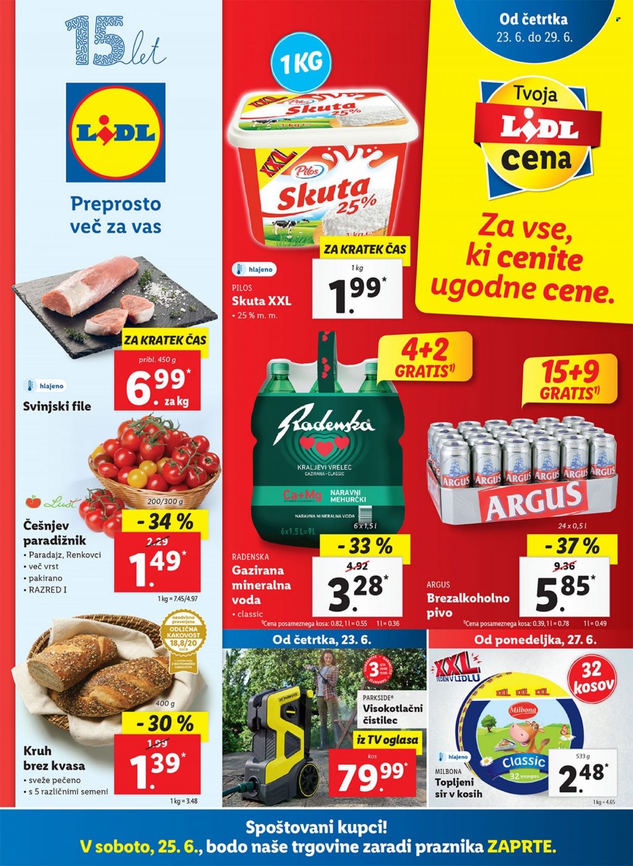Lidl katalog - 23.6.2022 - 3.7.2022. Stran 1