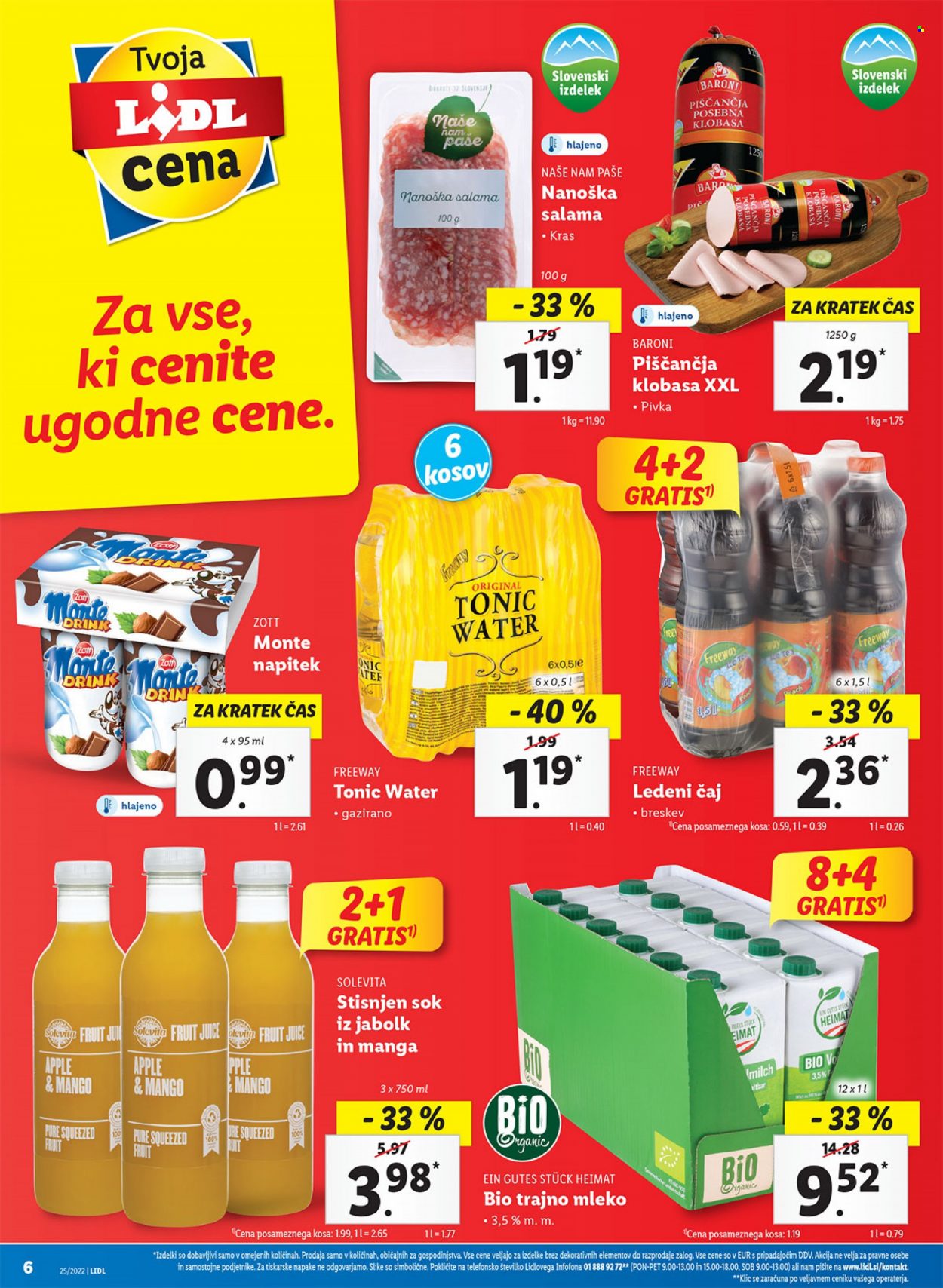Lidl katalog - 23.6.2022 - 3.7.2022. Stran 6