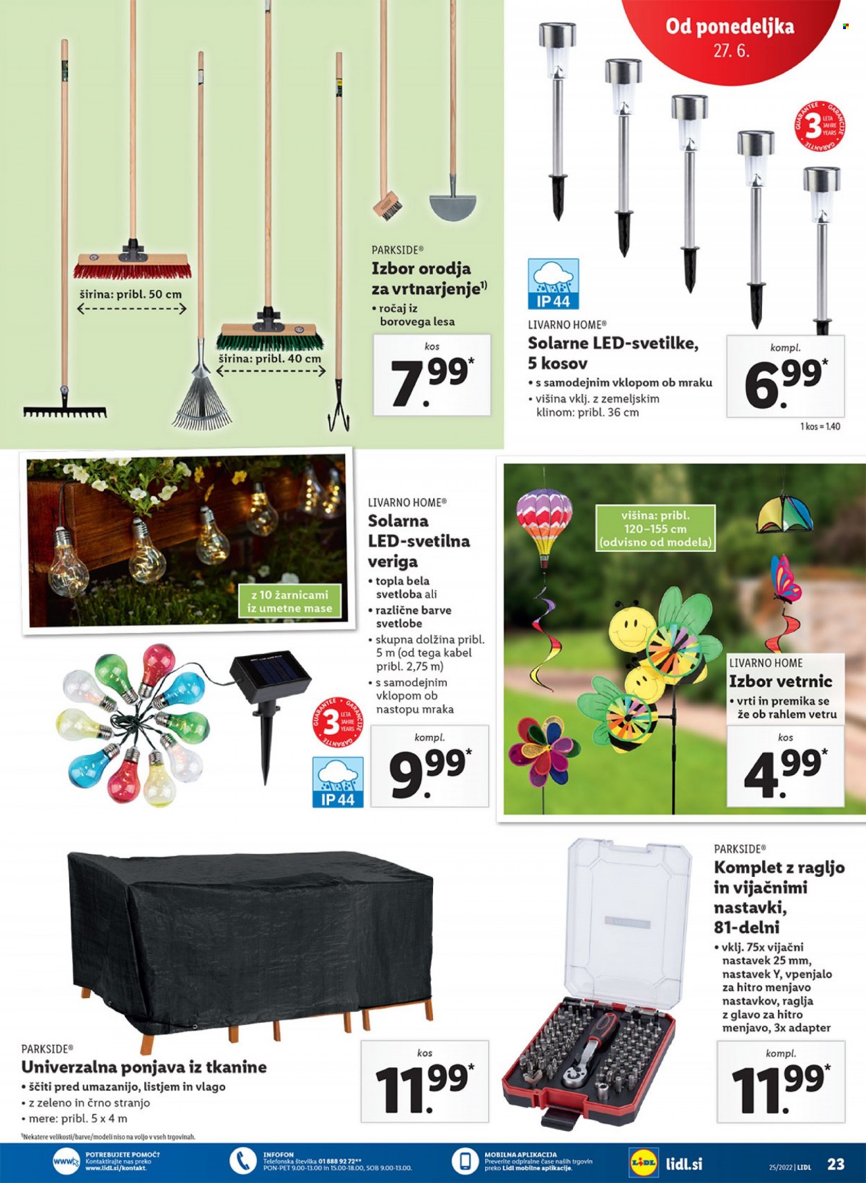 Lidl katalog - 23.6.2022 - 3.7.2022. Stran 27