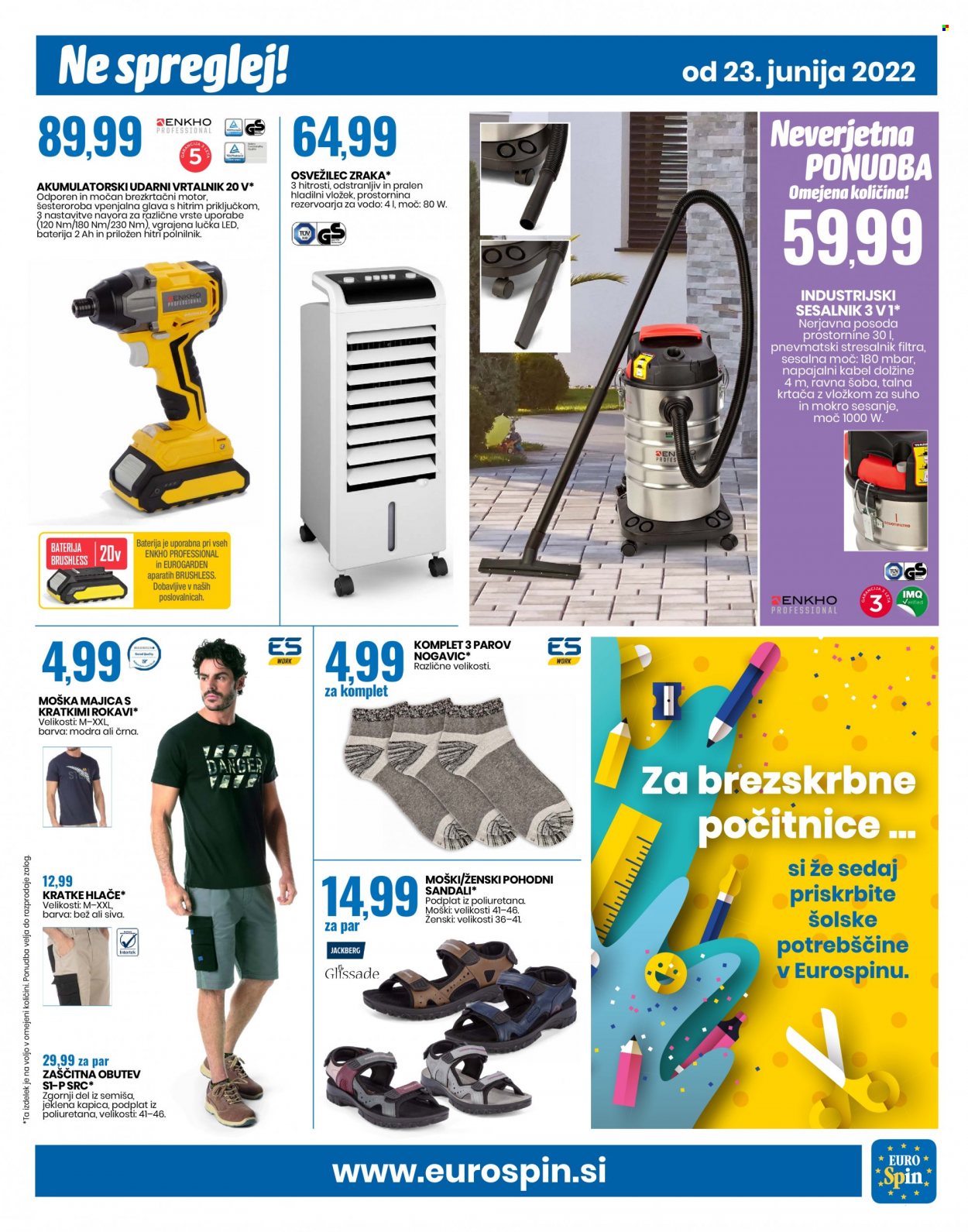 EuroSpin katalog - 23.6.2022 - 29.6.2022. Stran 11