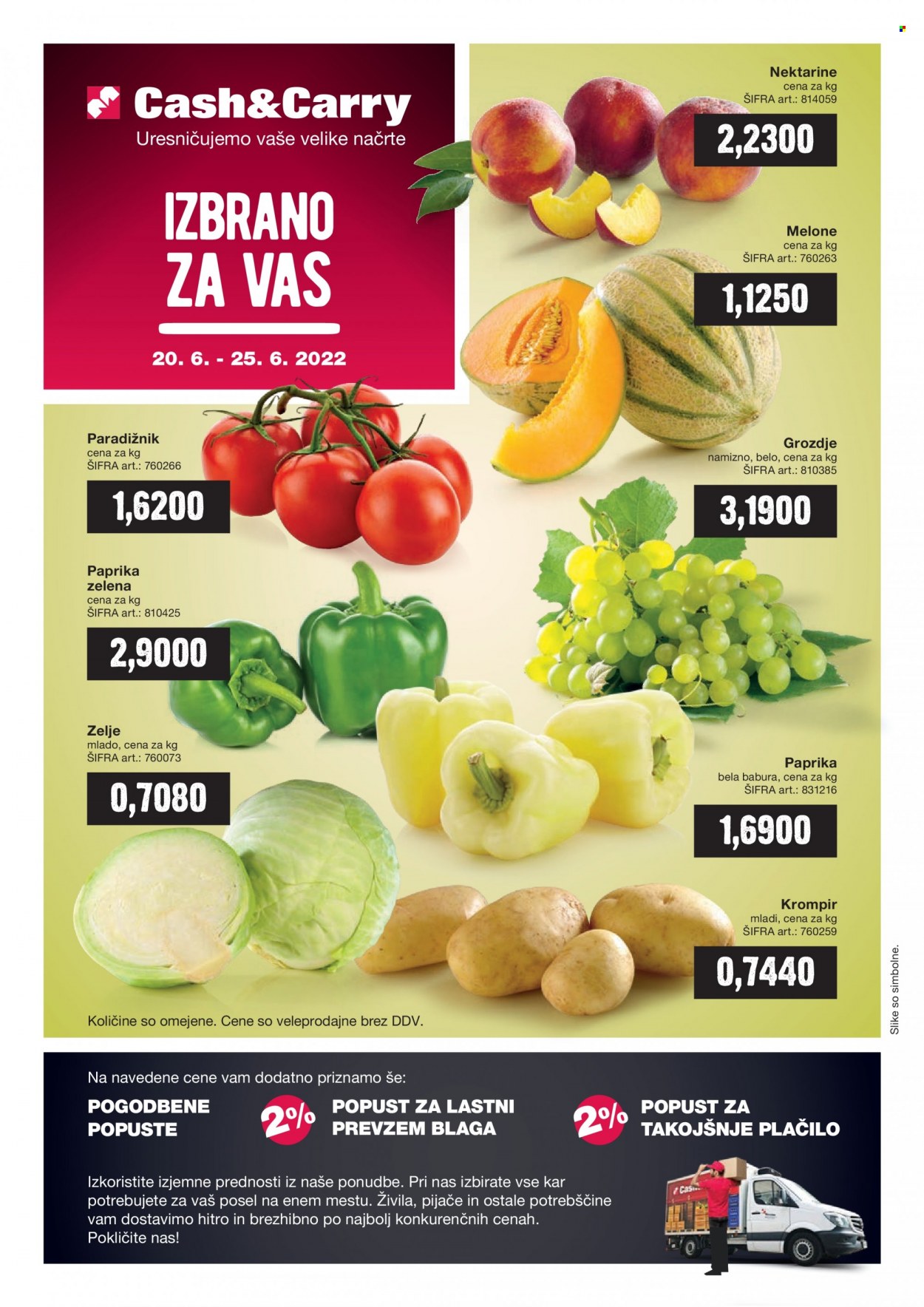 Mercator Cash & Carry katalog - 20.6.2022 - 25.6.2022. Stran 1