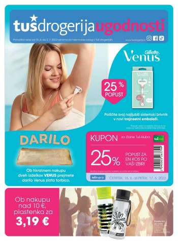 Tuš Drogeria katalog - 15.06.2022 - 02.07.2022.